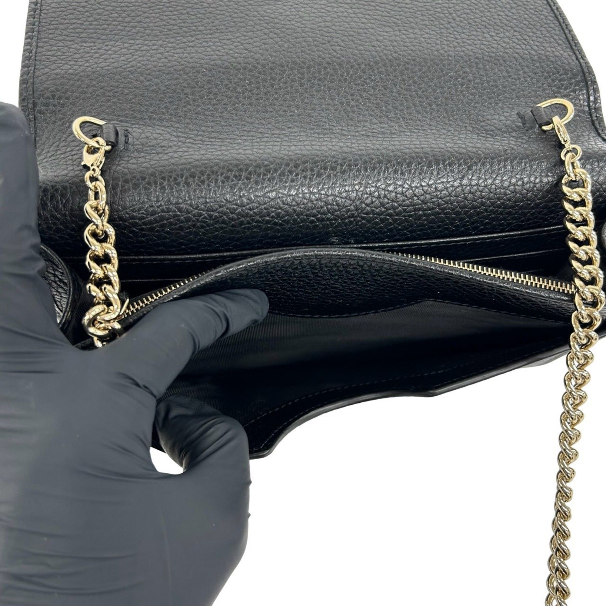 Leather Shoulder Bag (Pre-Owned) - Gucci - Modalova