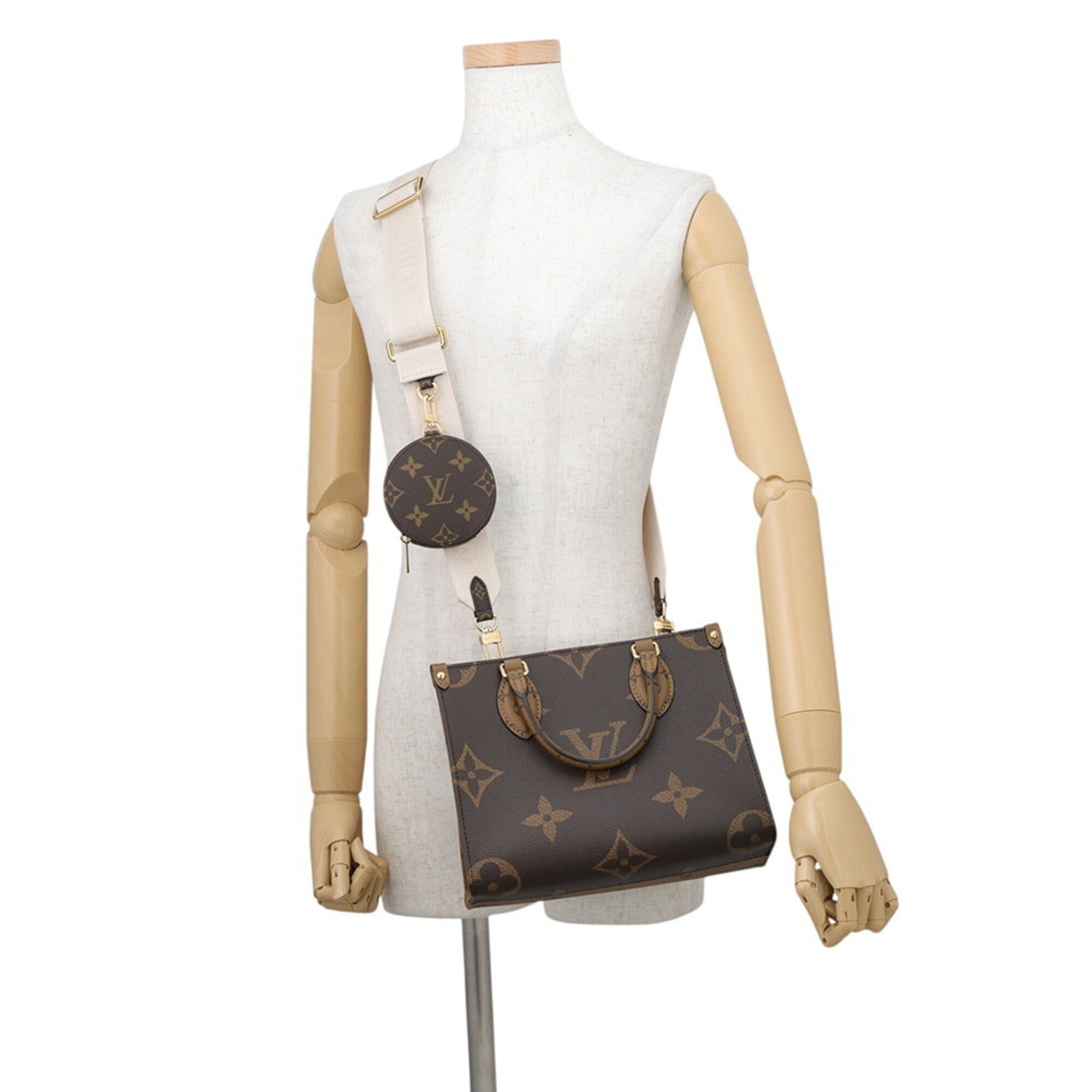 Monogram Reverse Monogram Reverse Handbag Shoulder Bag (Pre-Owned) - Louis Vuitton - Modalova