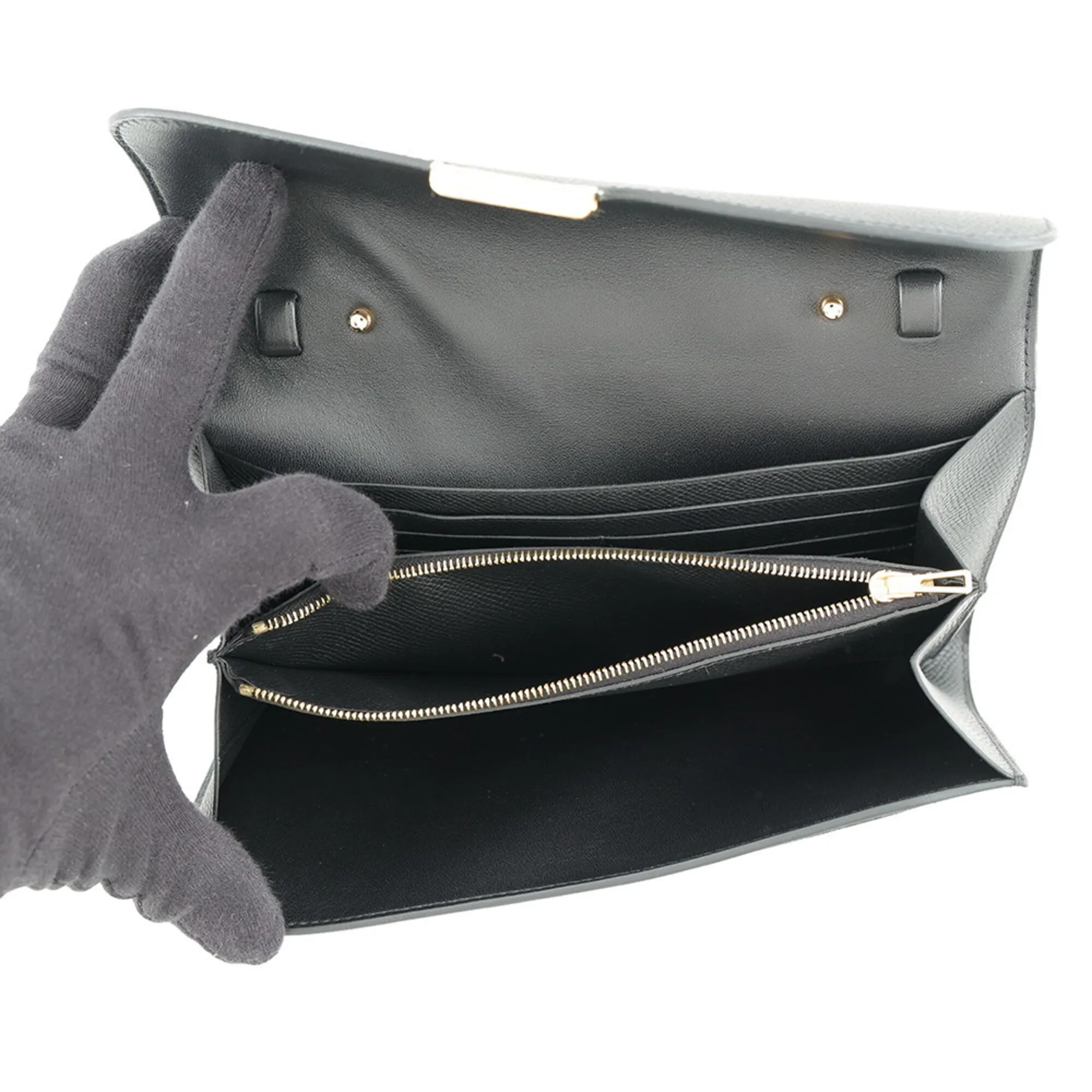 Constance Epsom Leather Chain/Shoulder Wallet (Pre-Owned) - Hermes - Modalova