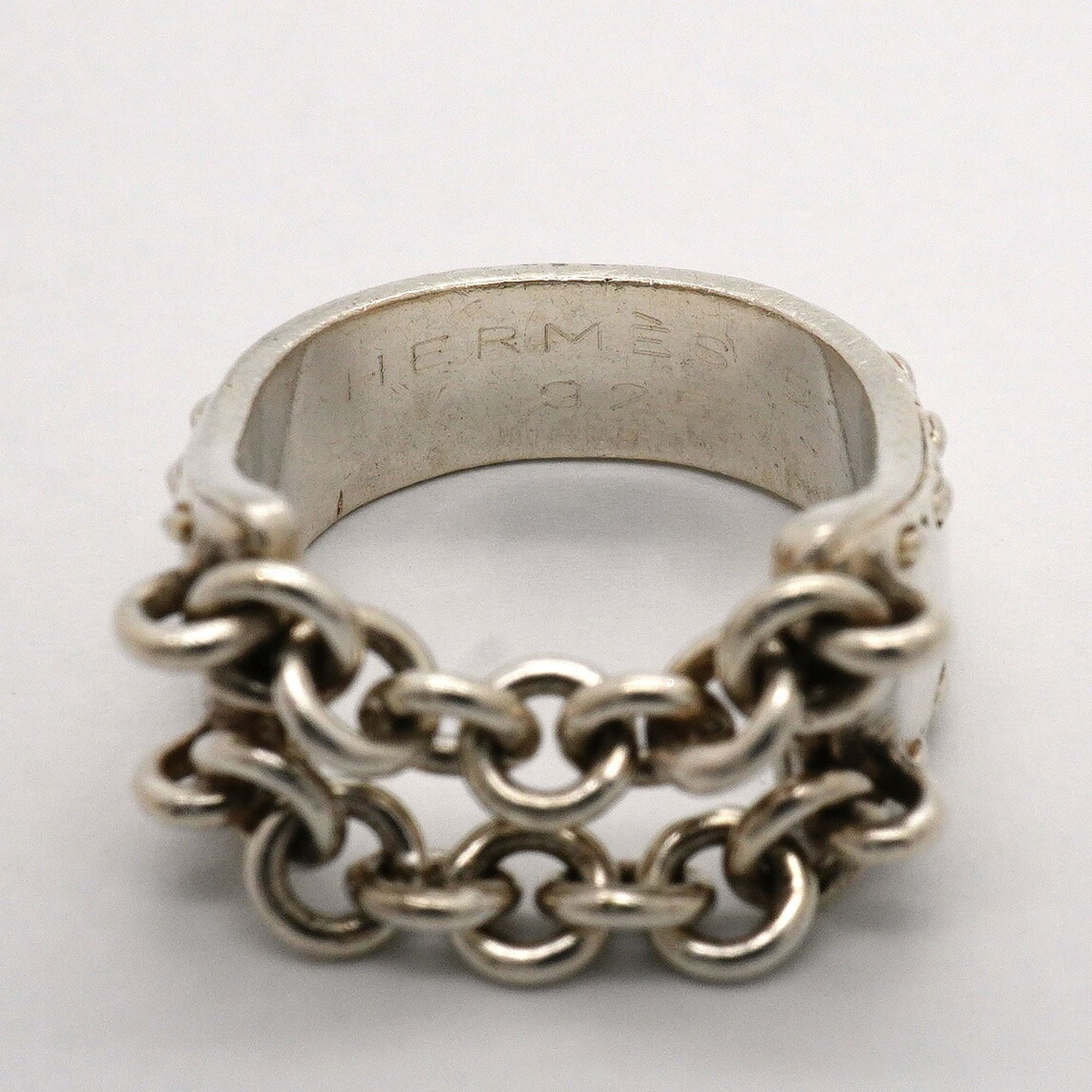 Silver 925 Band Ring (Pre-Owned) - Hermes - Modalova