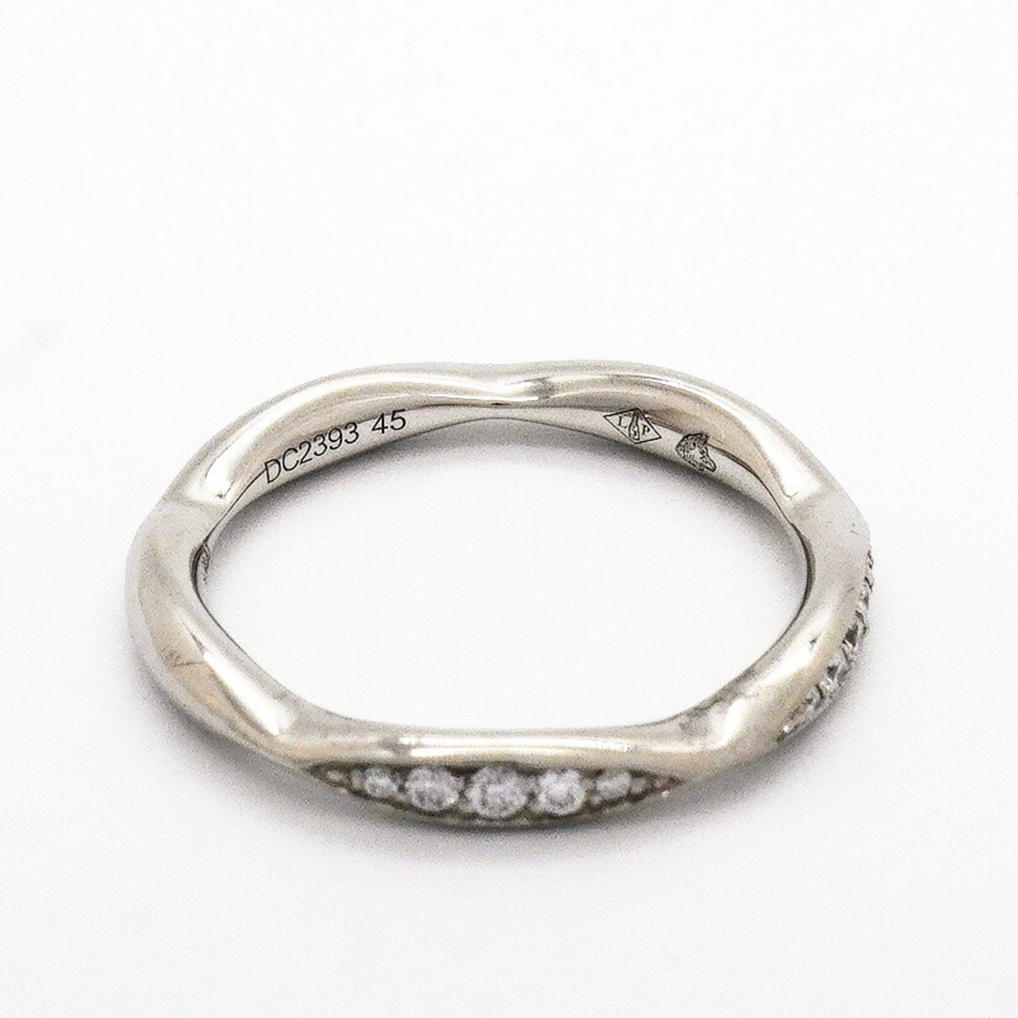 Platinum 950 Band Ring (Pre-Owned) - Chanel - Modalova