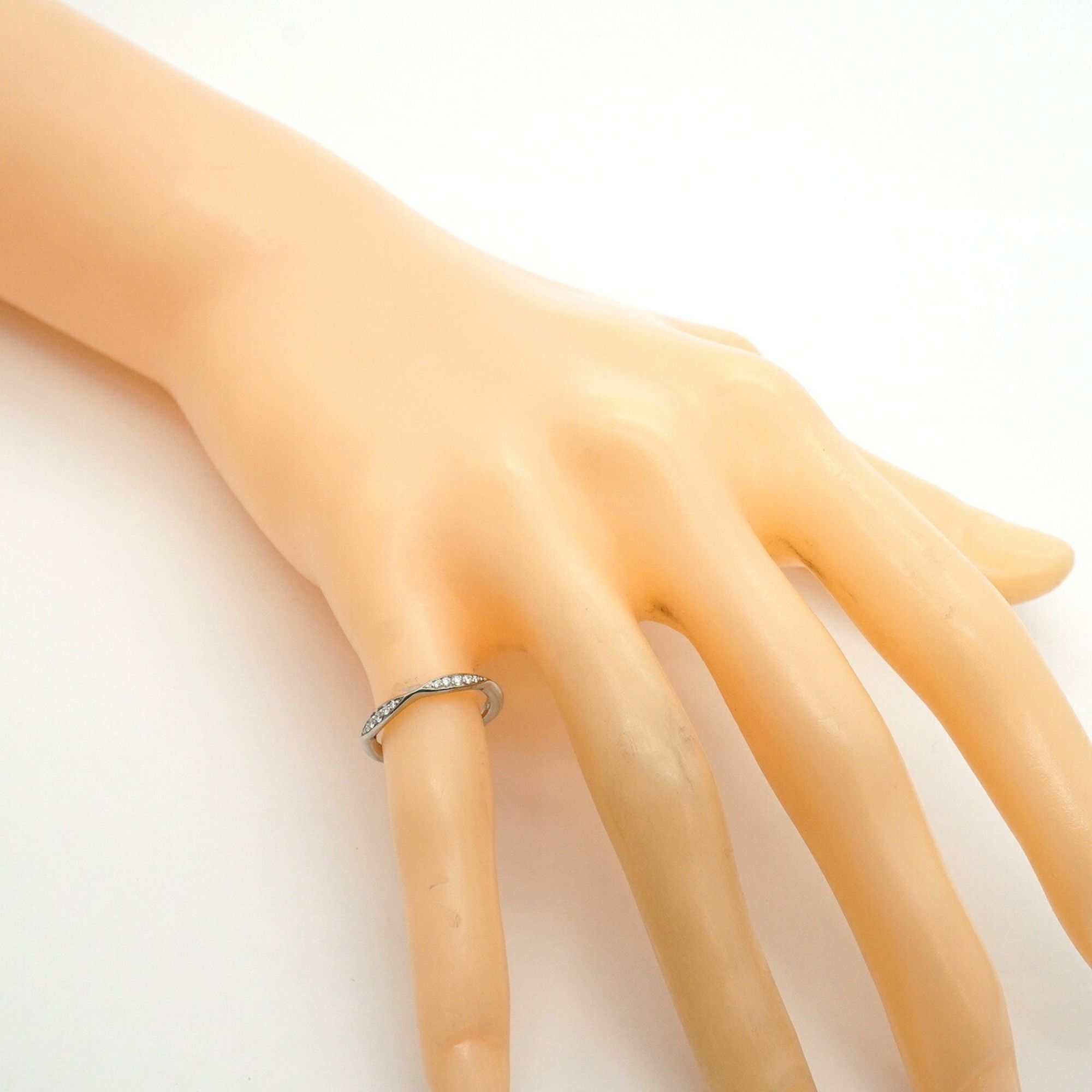 Platinum 950 Band Ring (Pre-Owned) - Chanel - Modalova