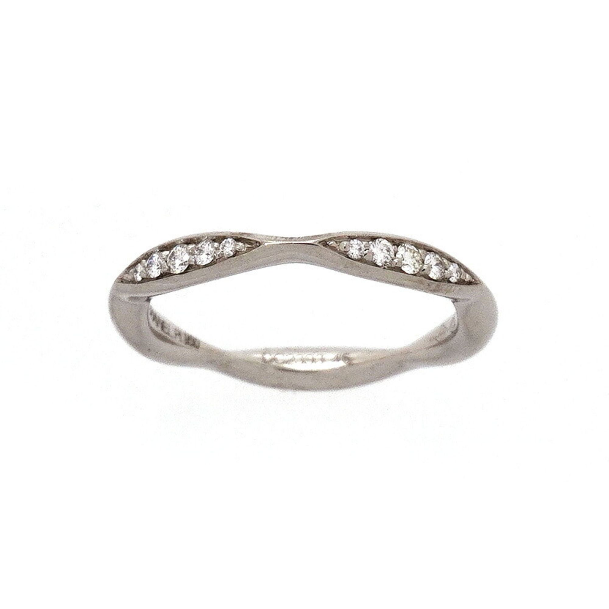 Platinum 950 Band Ring (Pre-Owned) - Chanel - Modalova