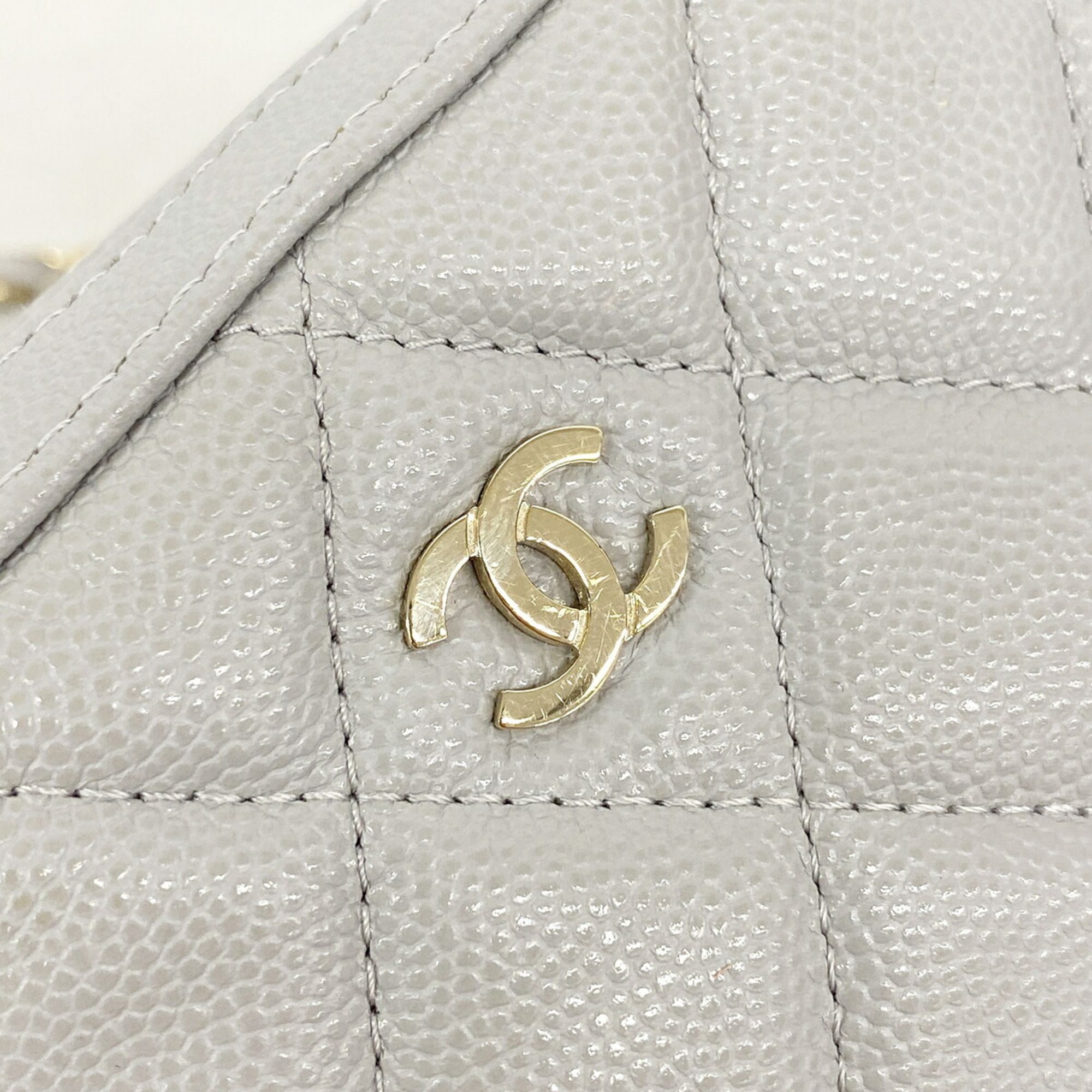 Grained Calfskin Shoulder Bag (Pre-Owned) - Chanel - Modalova