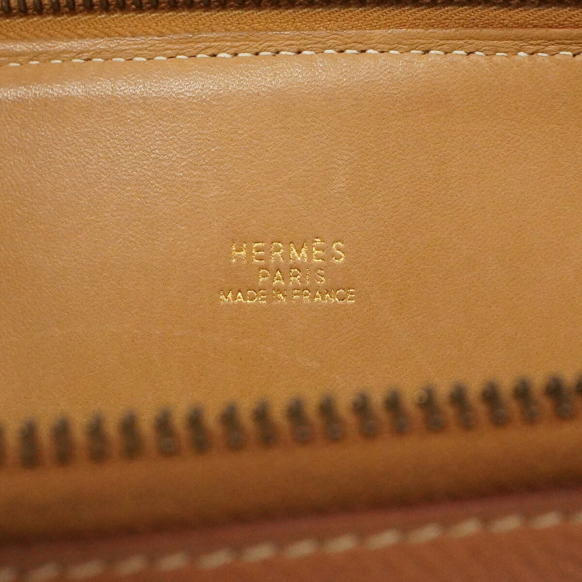 Courchevel Leather Handbag (Pre-Owned) - Hermes - Modalova
