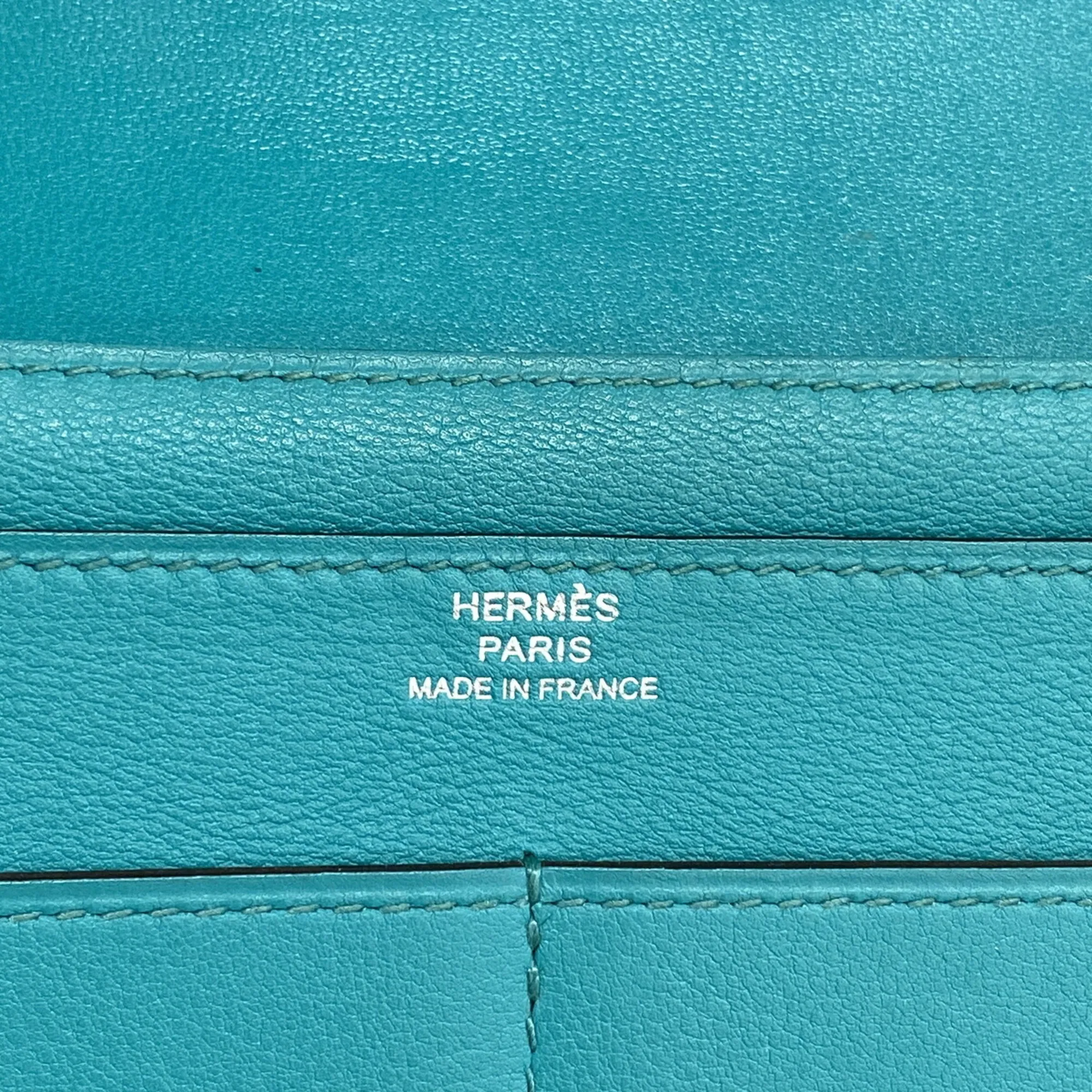 Swift Leather Long Wallet (Bi-Fold) (Pre-Owned) - Hermes - Modalova
