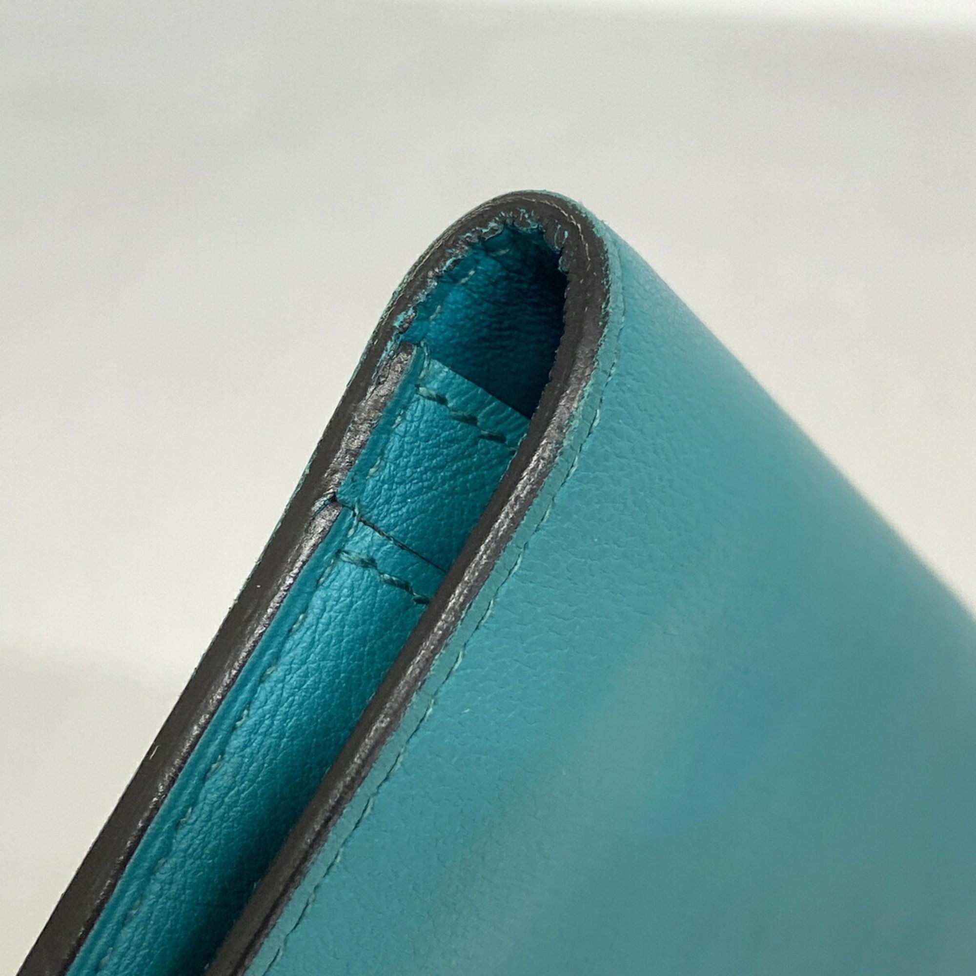 Swift Leather Long Wallet (Bi-Fold) (Pre-Owned) - Hermes - Modalova