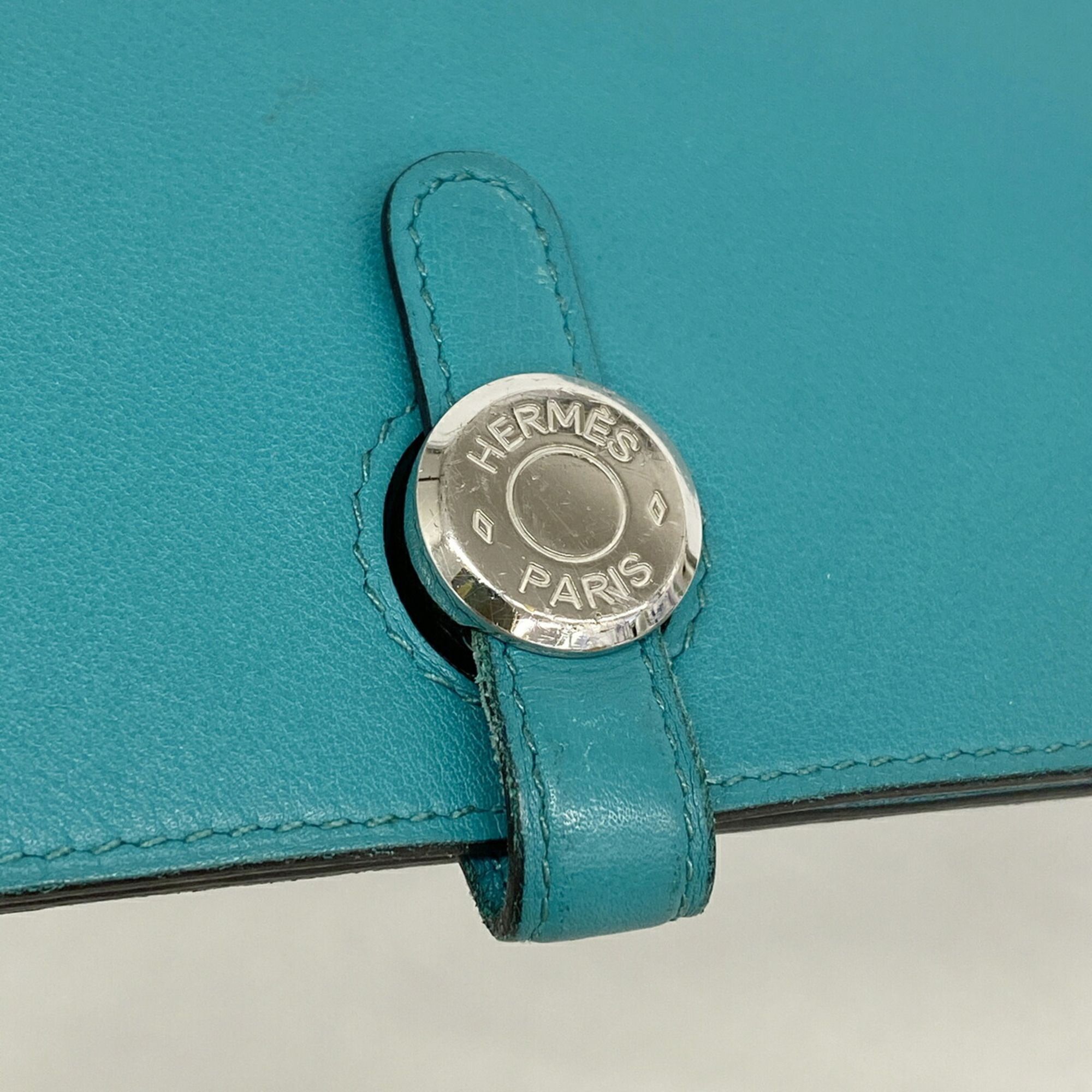 Swift Leather Long Wallet (Bi-Fold) (Pre-Owned) - Hermes - Modalova