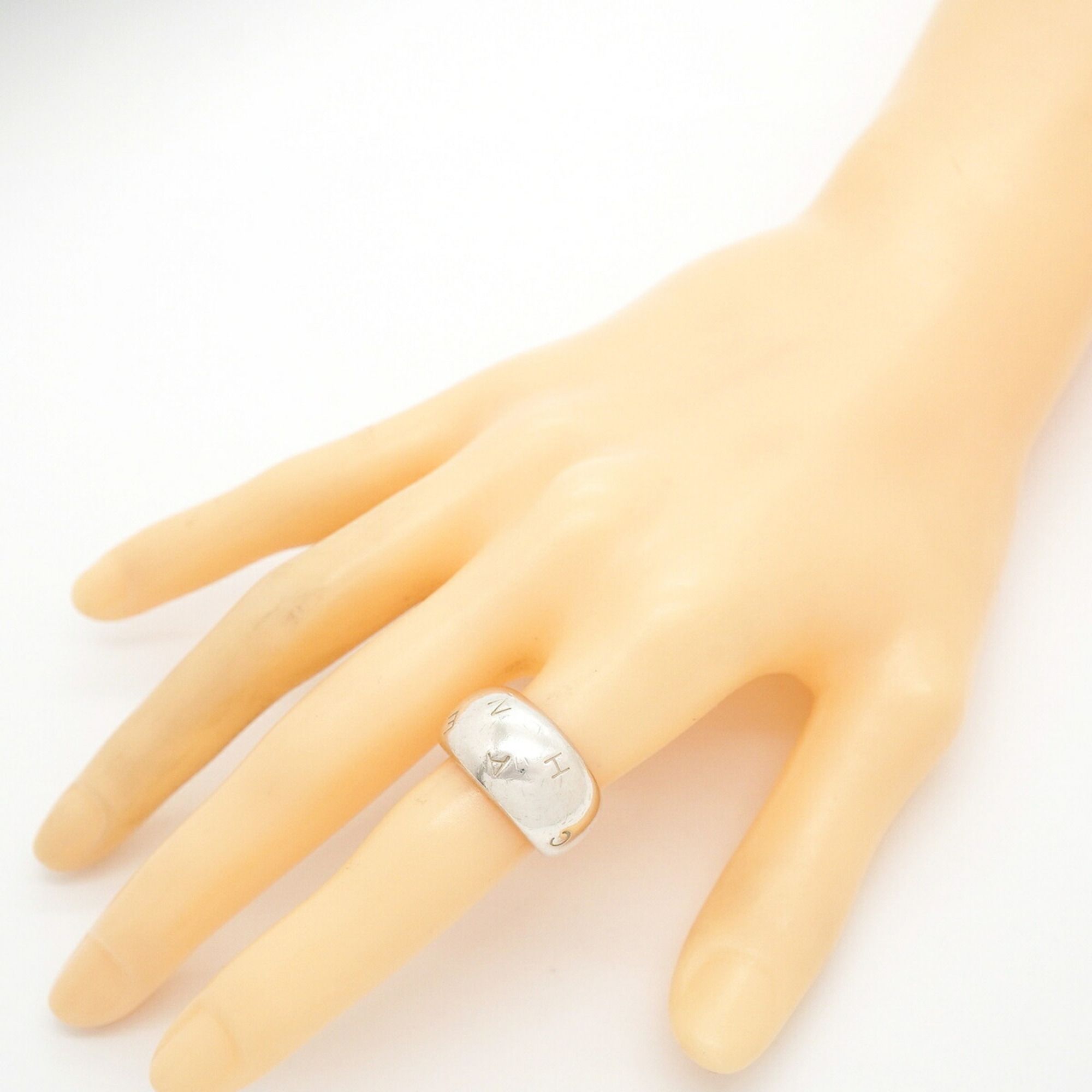 Silver 925 Band Ring (Pre-Owned) - Chanel - Modalova
