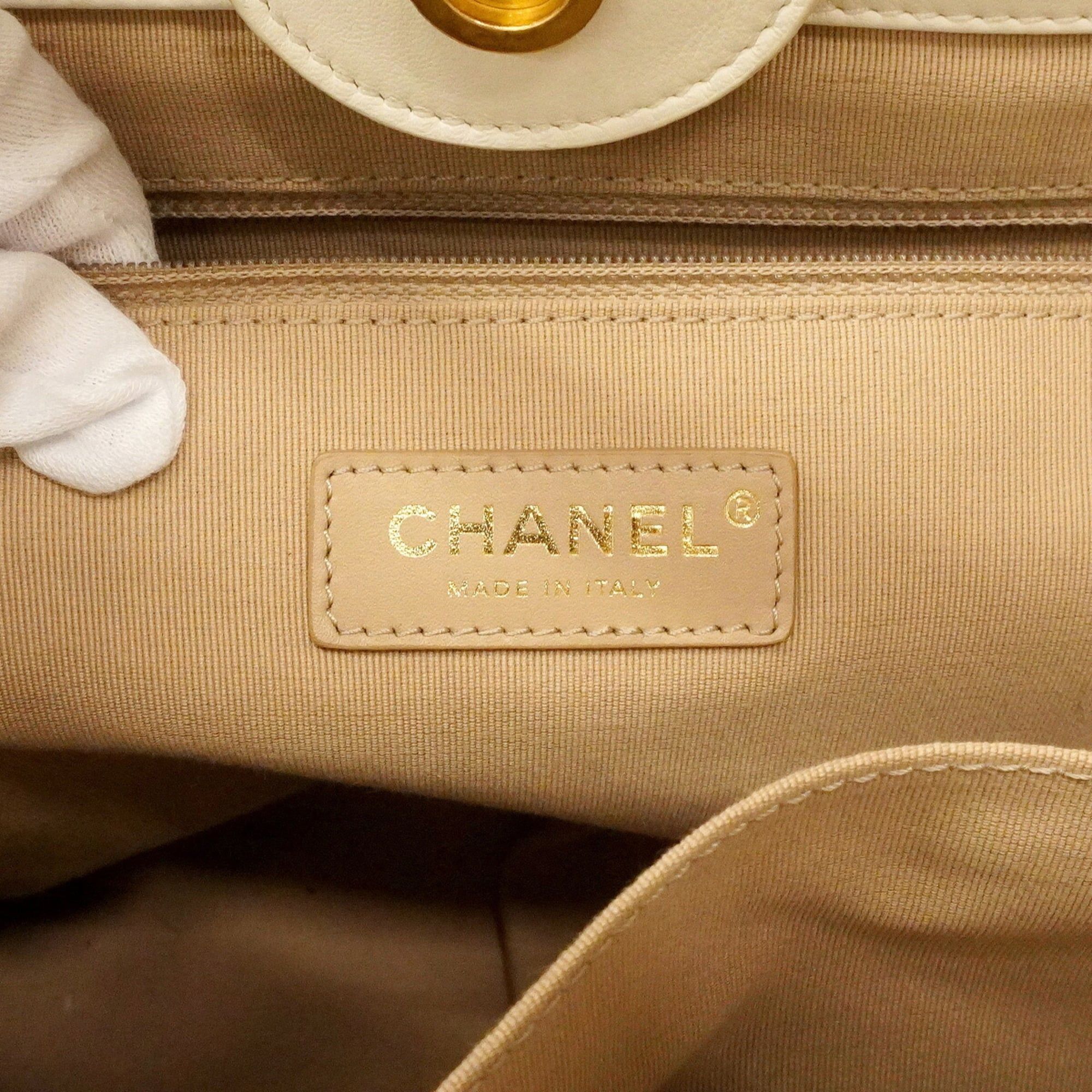 Leather Tote Bag (Pre-Owned) - Chanel - Modalova
