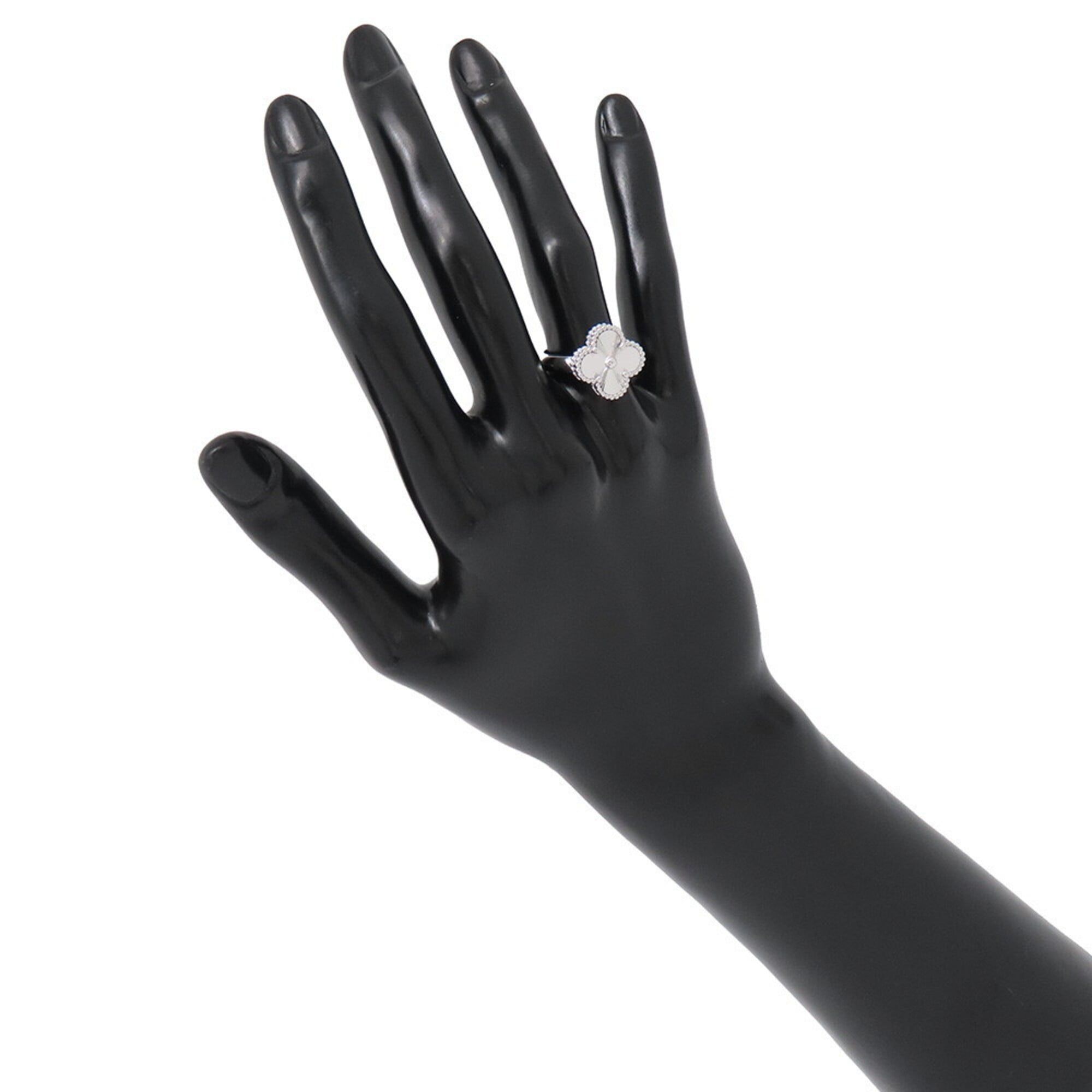White Gold (18K) Band Ring (Pre-Owned) - Van Cleef & Arpels - Modalova