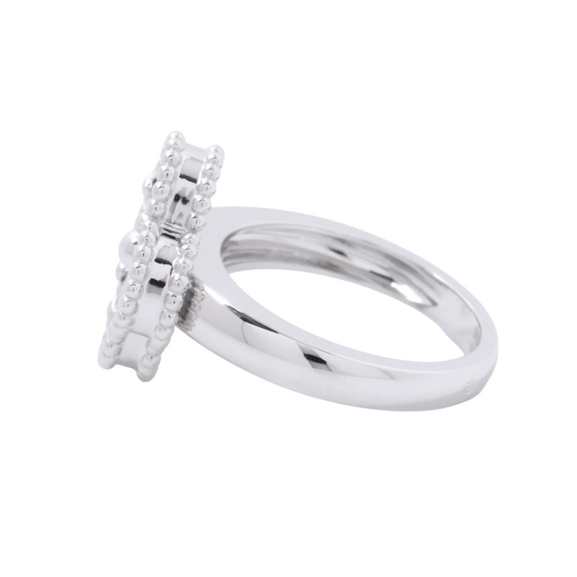 White Gold (18K) Band Ring (Pre-Owned) - Van Cleef & Arpels - Modalova