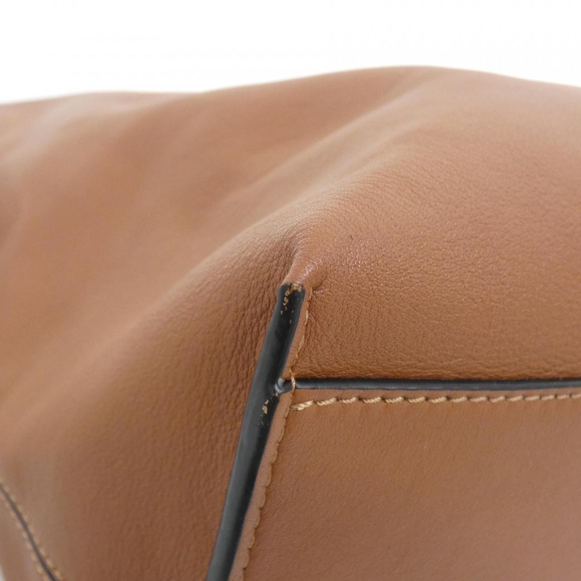 Leather Shoulder Bag (Pre-Owned) - Loewe - Modalova