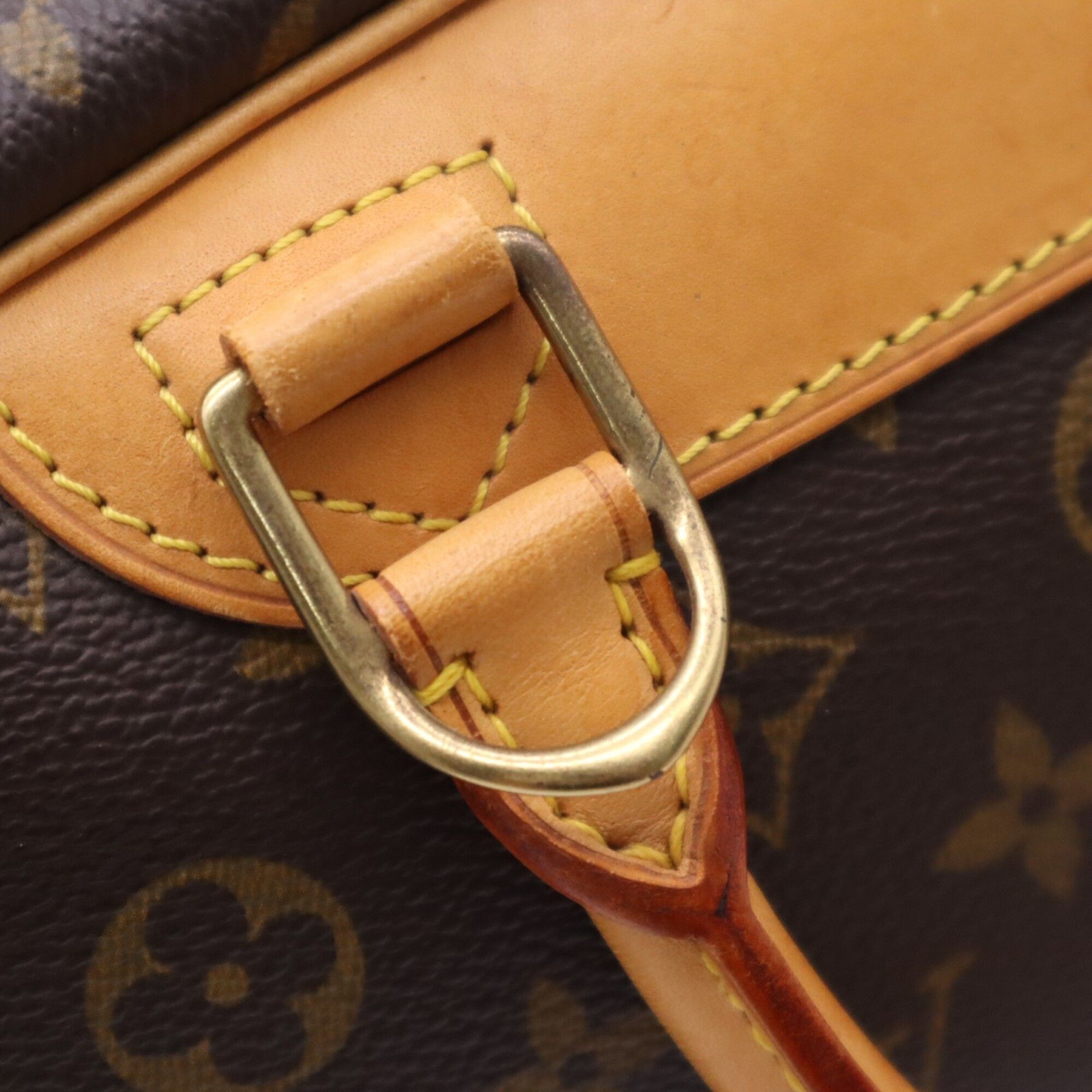 Monogram Coated Canvas Leather Handbag (Pre-Owned) - Louis Vuitton - Modalova