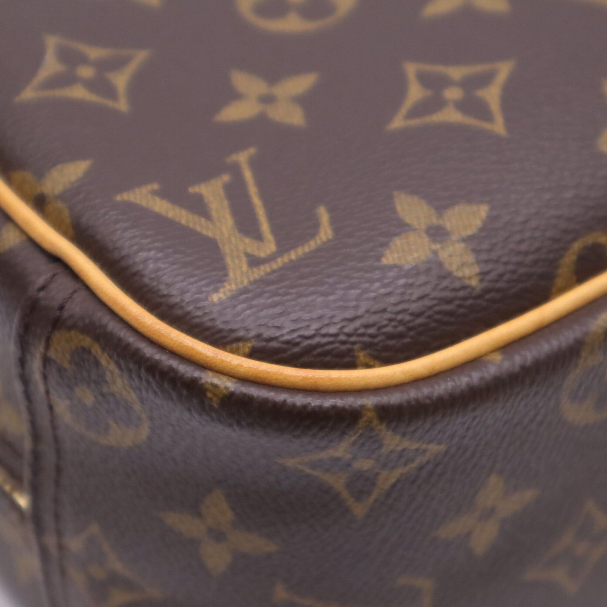 Monogram Coated Canvas Leather Handbag (Pre-Owned) - Louis Vuitton - Modalova