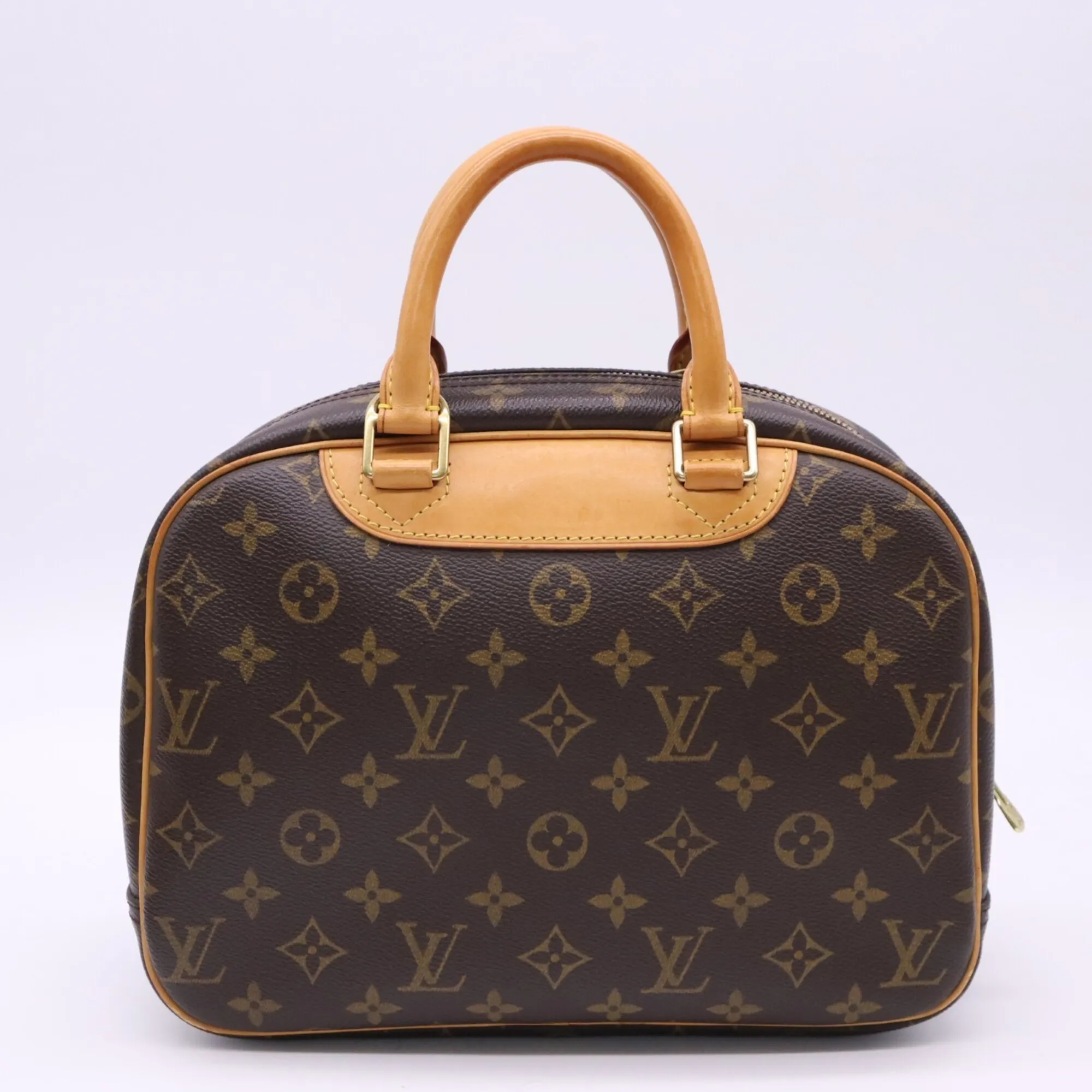 Monogram Coated Canvas Leather Handbag (Pre-Owned) - Louis Vuitton - Modalova