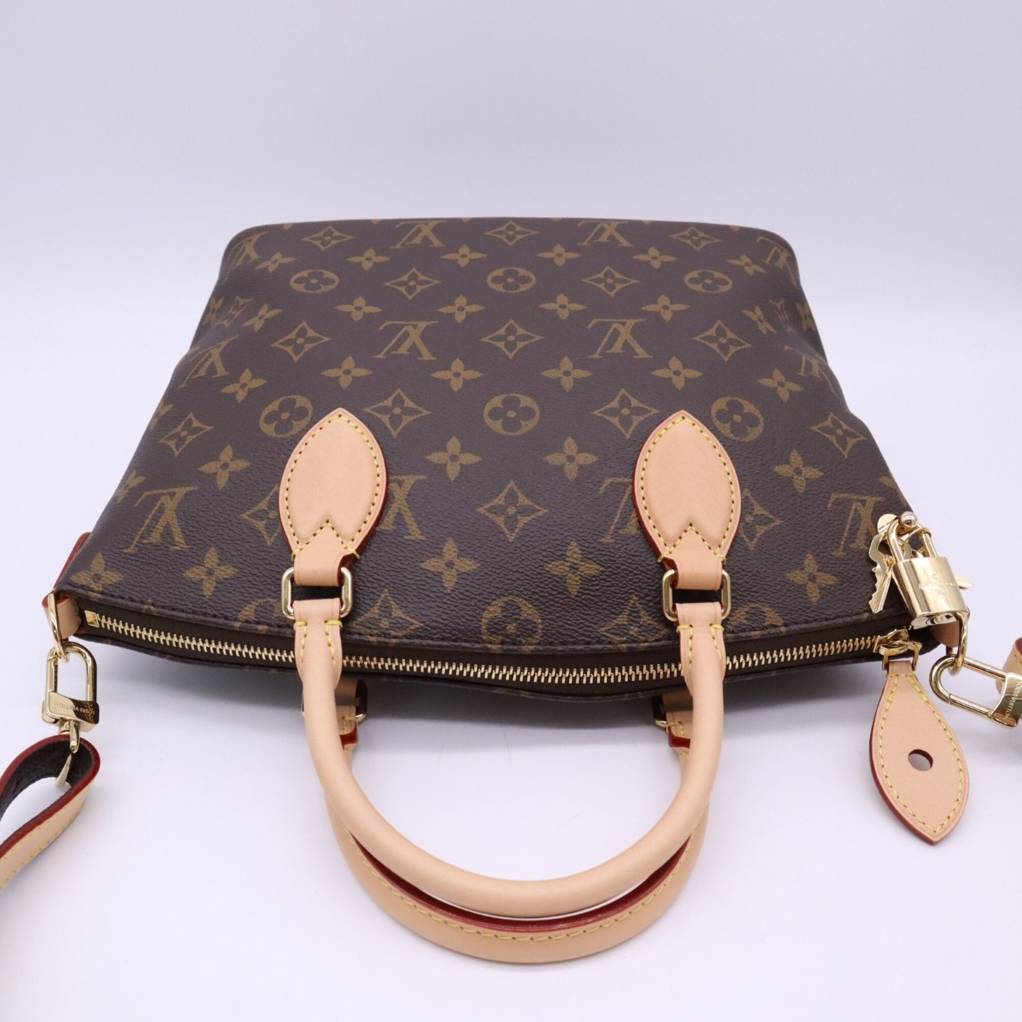 Monogram Coated Canvas Leather Handbag (Pre-Owned) - Louis Vuitton - Modalova