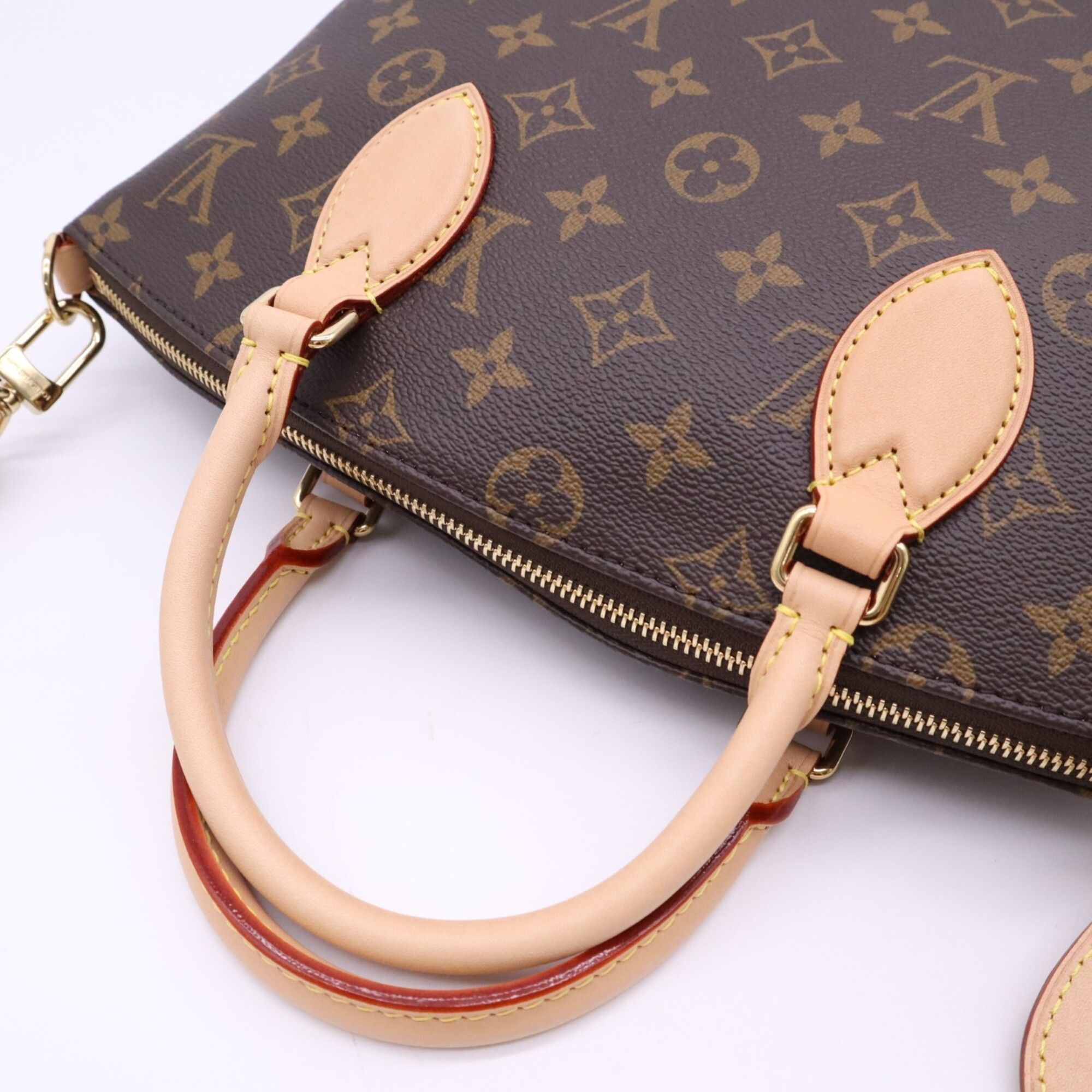 Monogram Coated Canvas Leather Handbag (Pre-Owned) - Louis Vuitton - Modalova