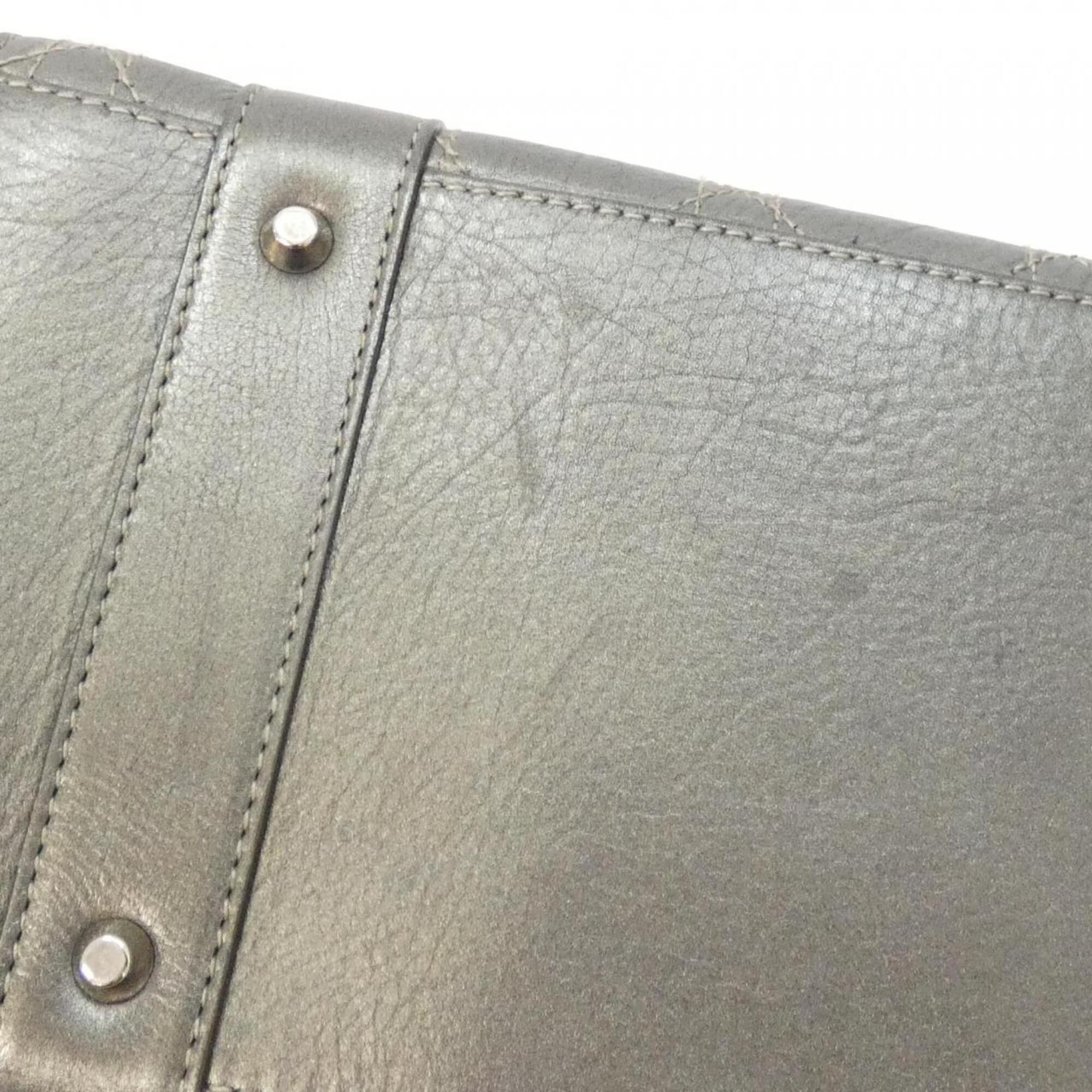 Leather Handbag (Pre-Owned) - Christian Dior - Modalova