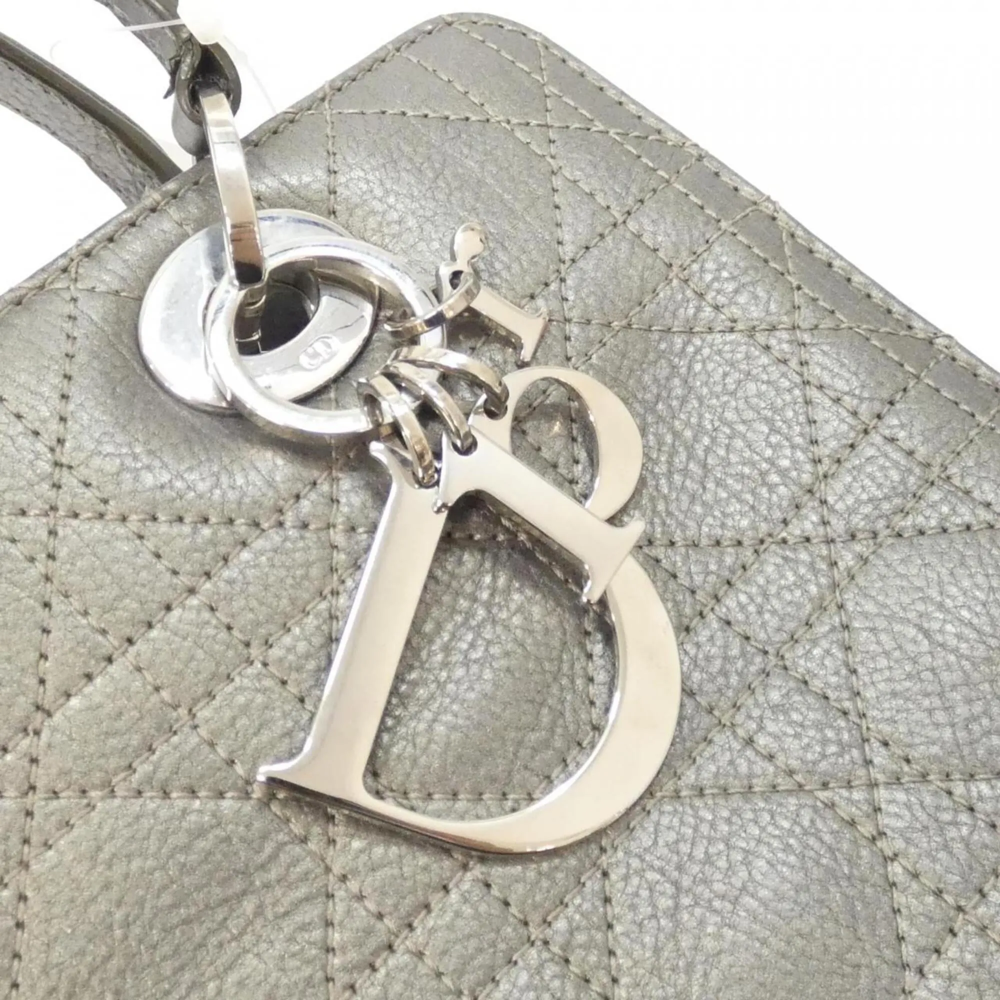 Leather Handbag (Pre-Owned) - Christian Dior - Modalova