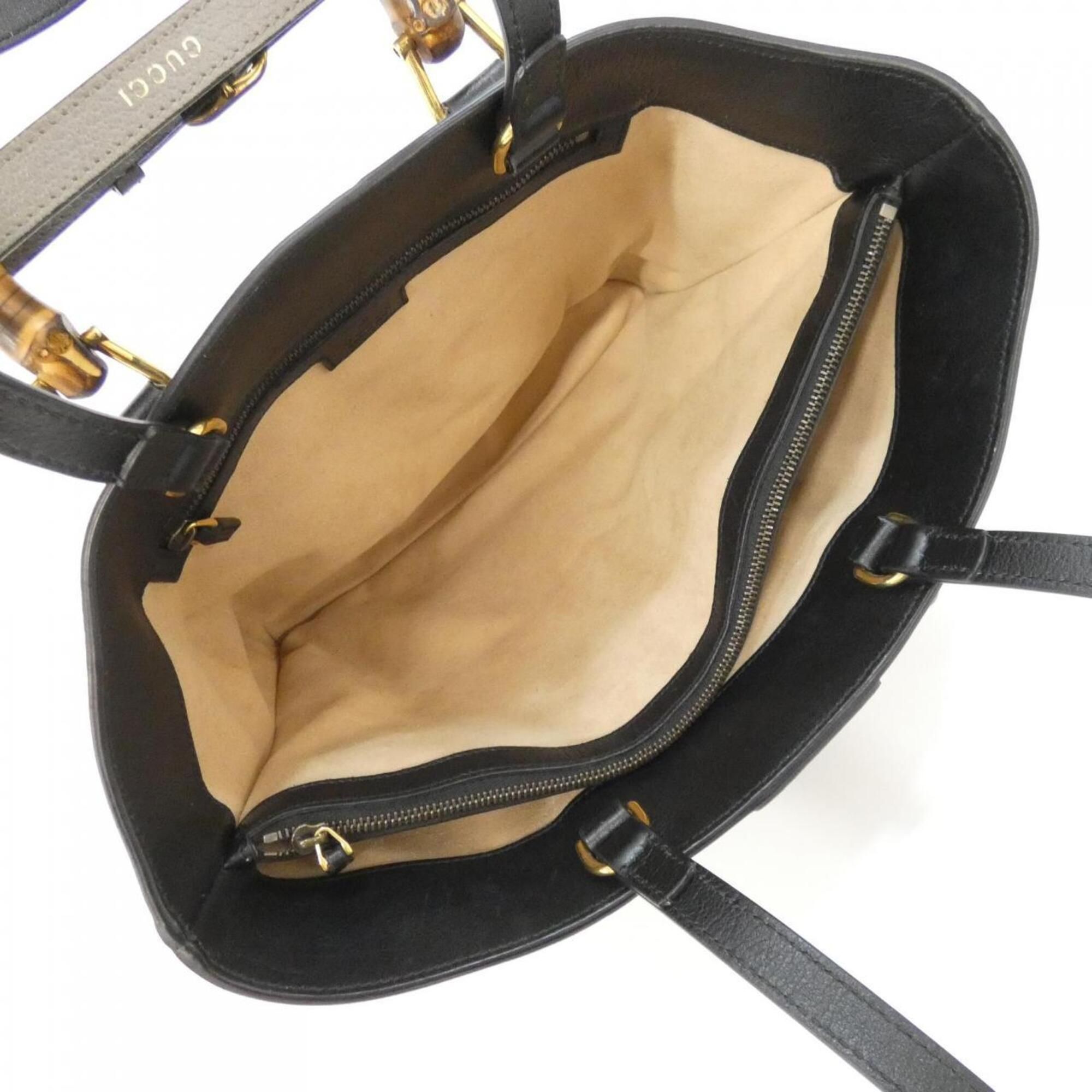 Leather Handbag (Pre-Owned) - Gucci - Modalova