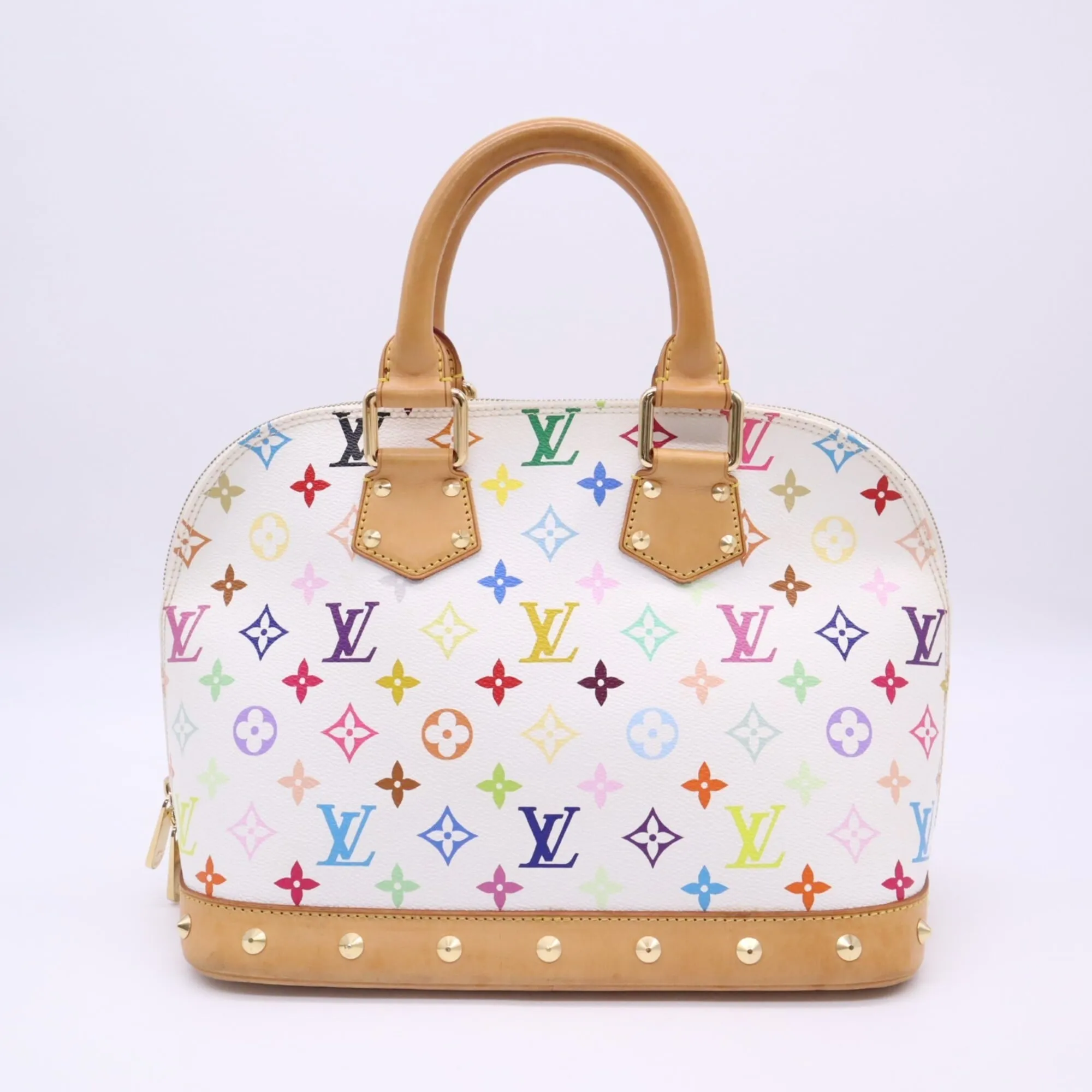 Monogram Multicolore - Coated Canvas Leather Handbag (Pre-Owned) - Louis Vuitton - Modalova
