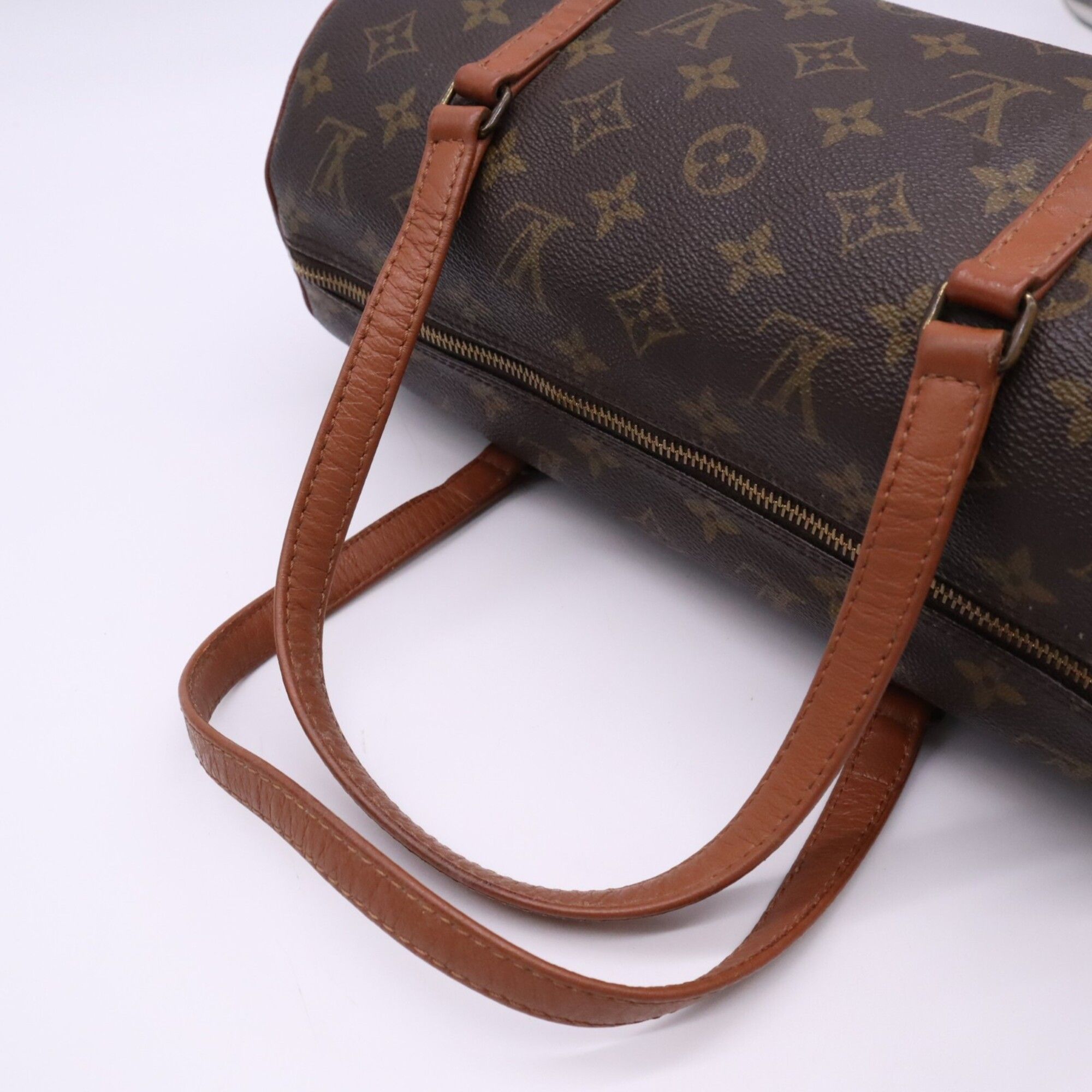 Monogram Coated Canvas Leather Handbag (Pre-Owned) - Louis Vuitton - Modalova