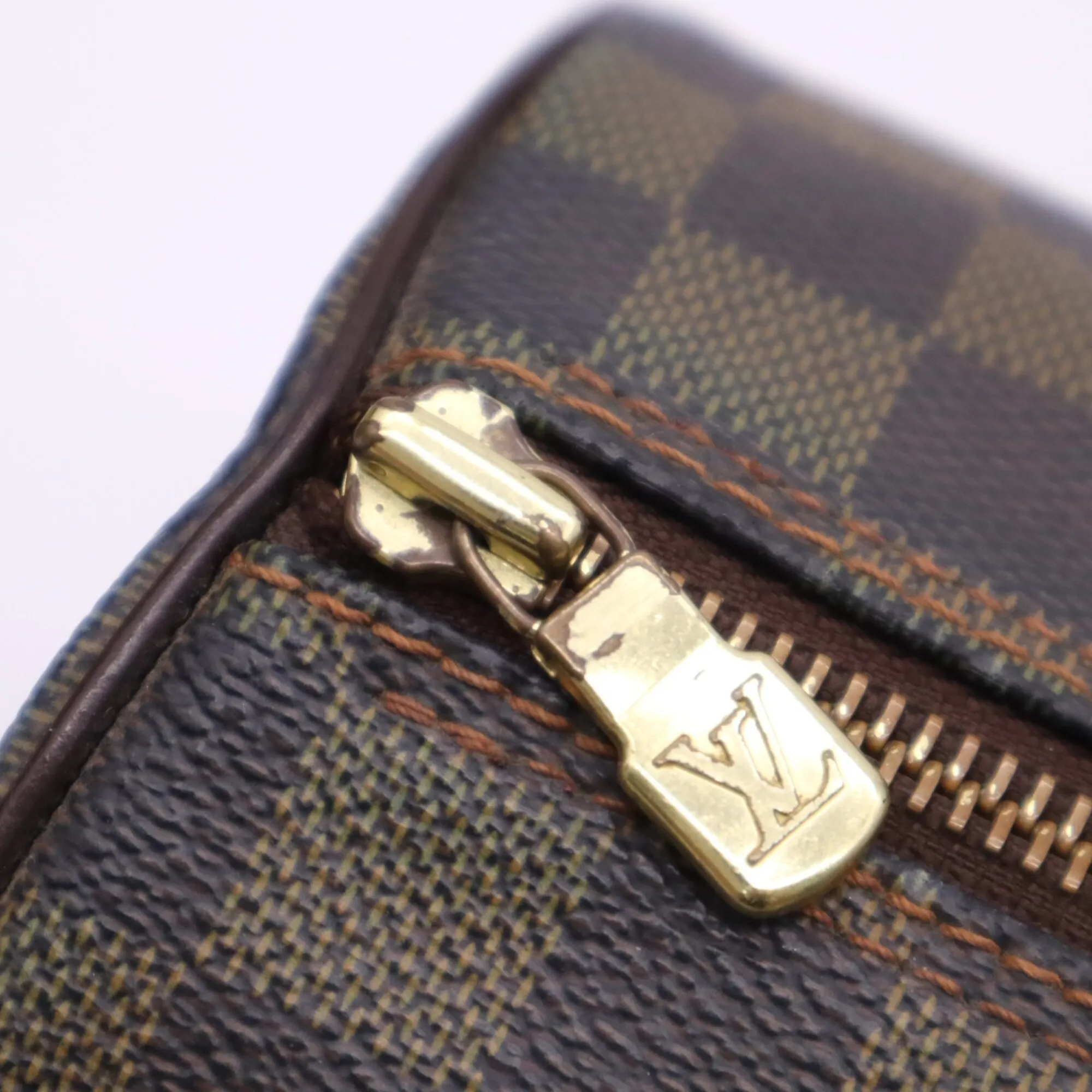 Damier Coated Canvas Leather Handbag (Pre-Owned) - Louis Vuitton - Modalova