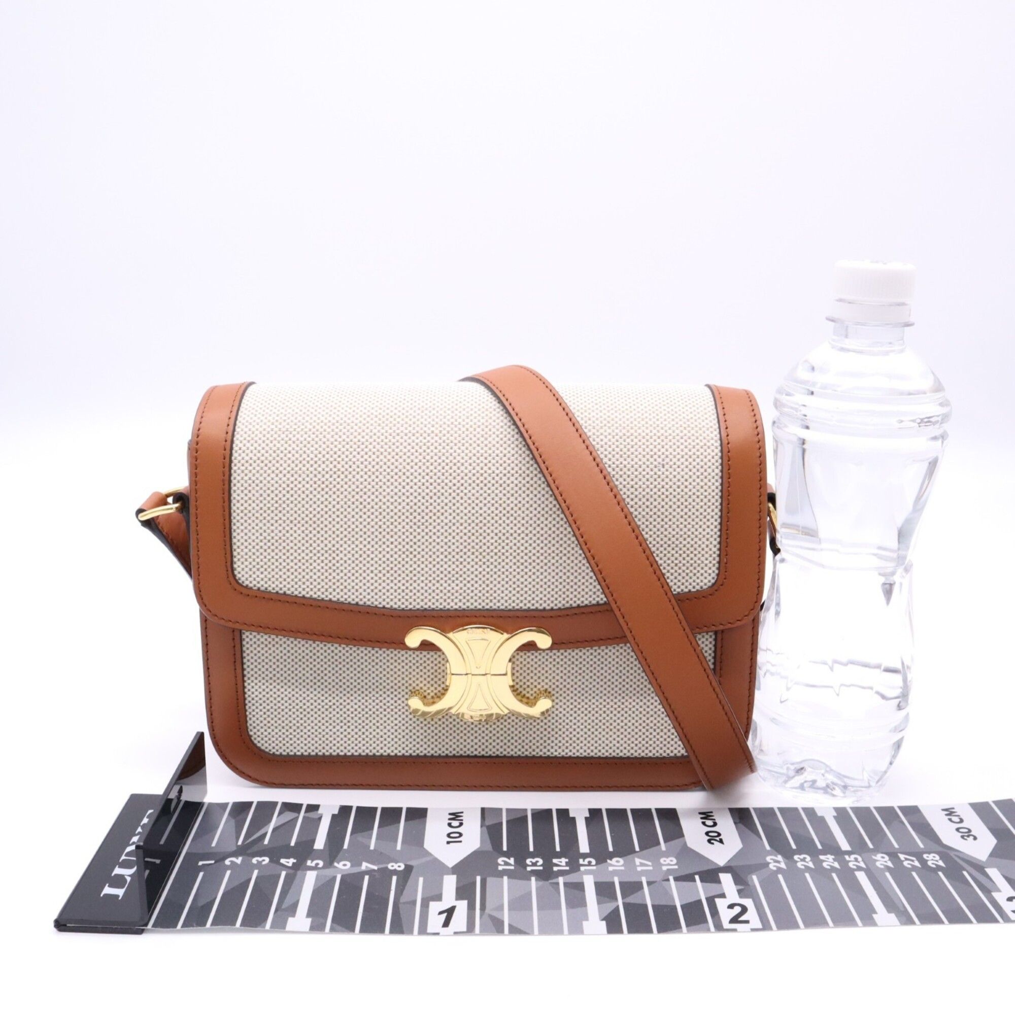 Canvas Leather Shoulder Bag (Pre-Owned) - Celine - Modalova