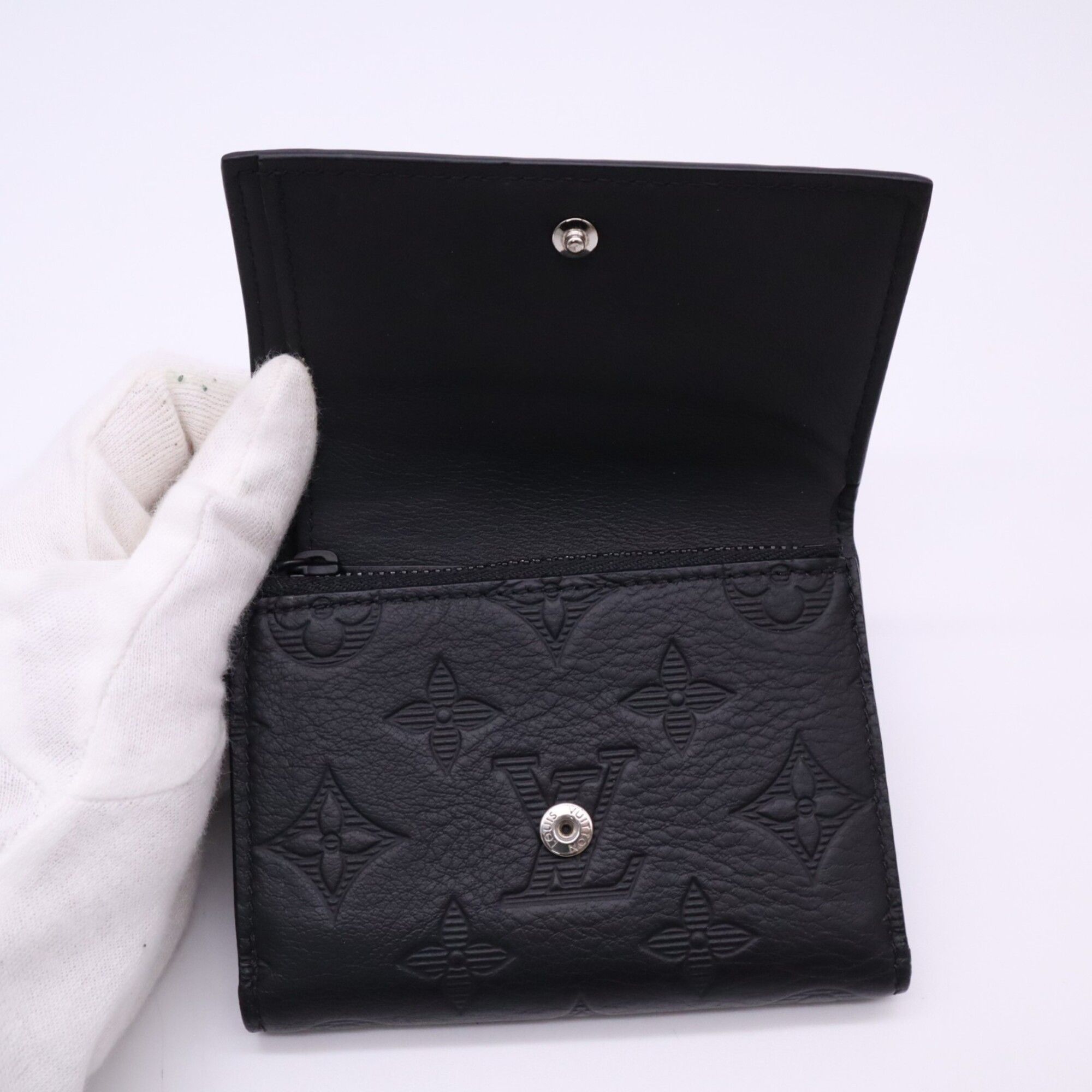 Monogram Shadow Monogram Shadow Wallet (Tri-Fold) (Pre-Owned) - Louis Vuitton - Modalova