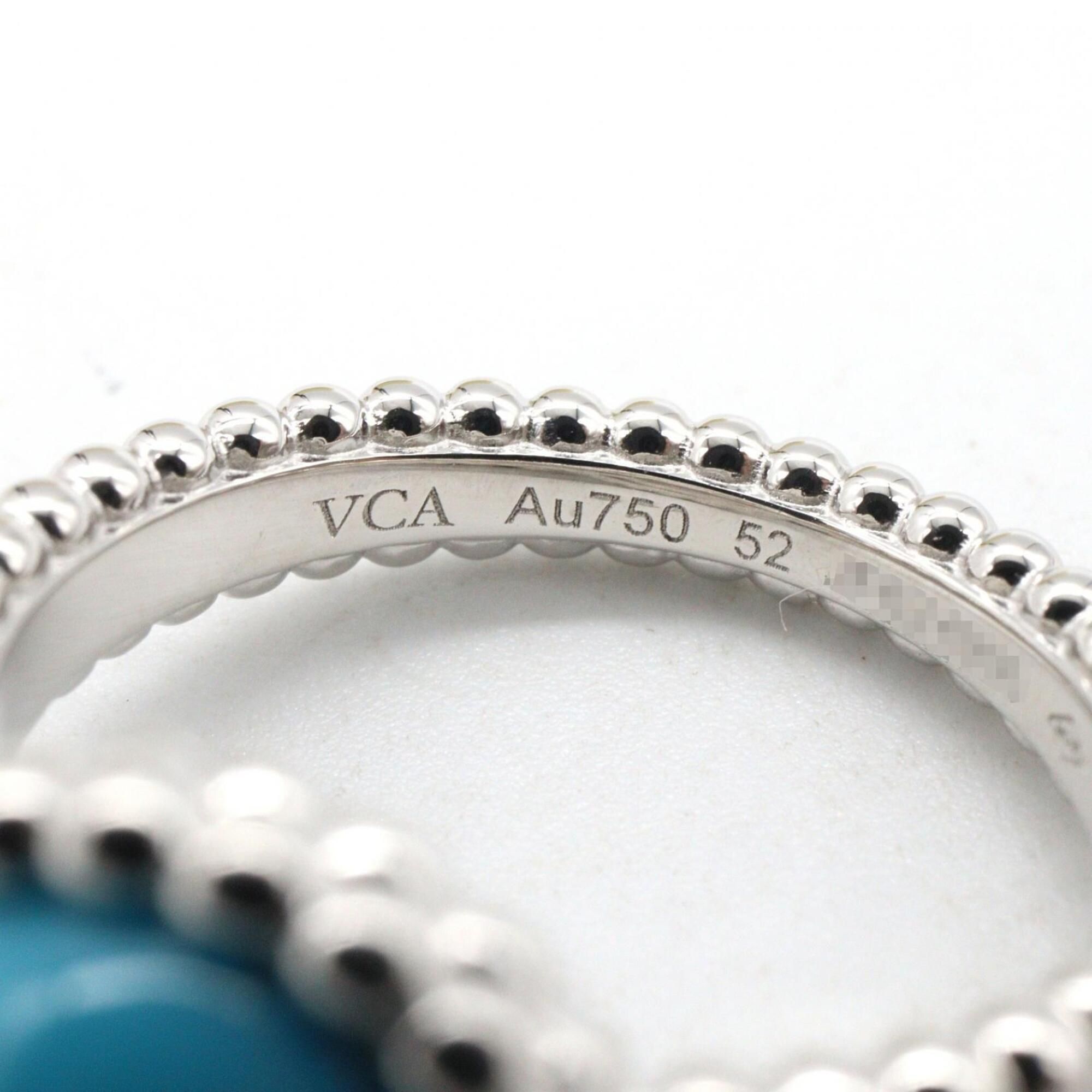 White Gold (18K) Band Ring (Pre-Owned) - Van Cleef & Arpels - Modalova