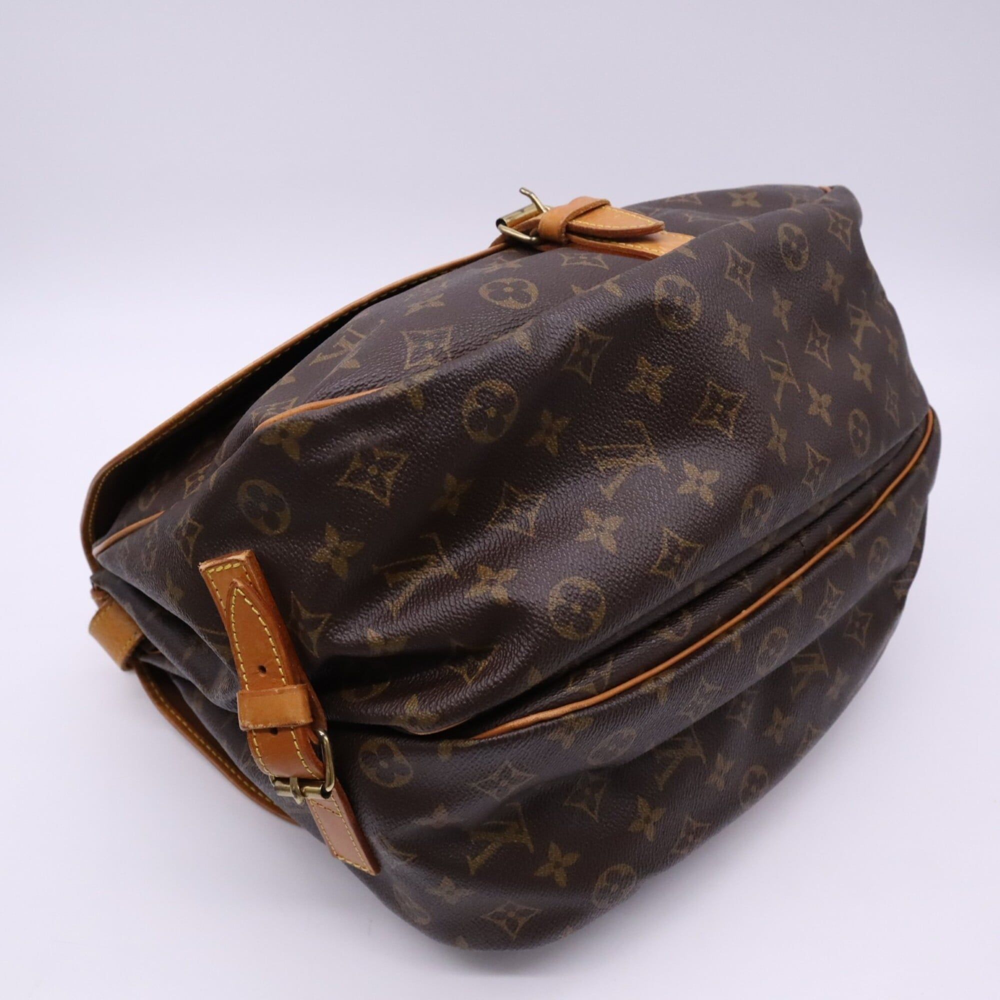 Monogram Coated Canvas Leather Shoulder Bag (Pre-Owned) - Louis Vuitton - Modalova