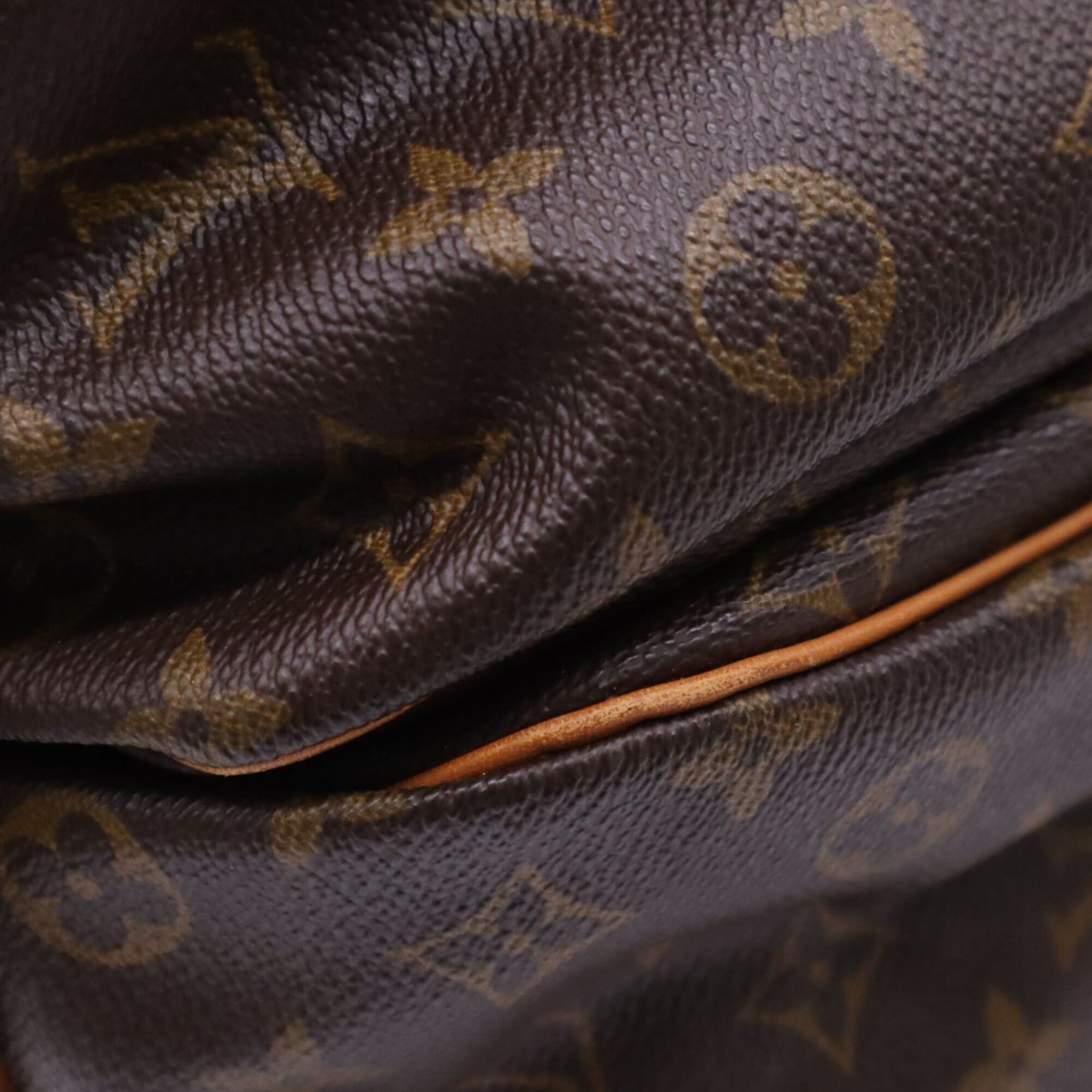 Monogram Coated Canvas Leather Shoulder Bag (Pre-Owned) - Louis Vuitton - Modalova