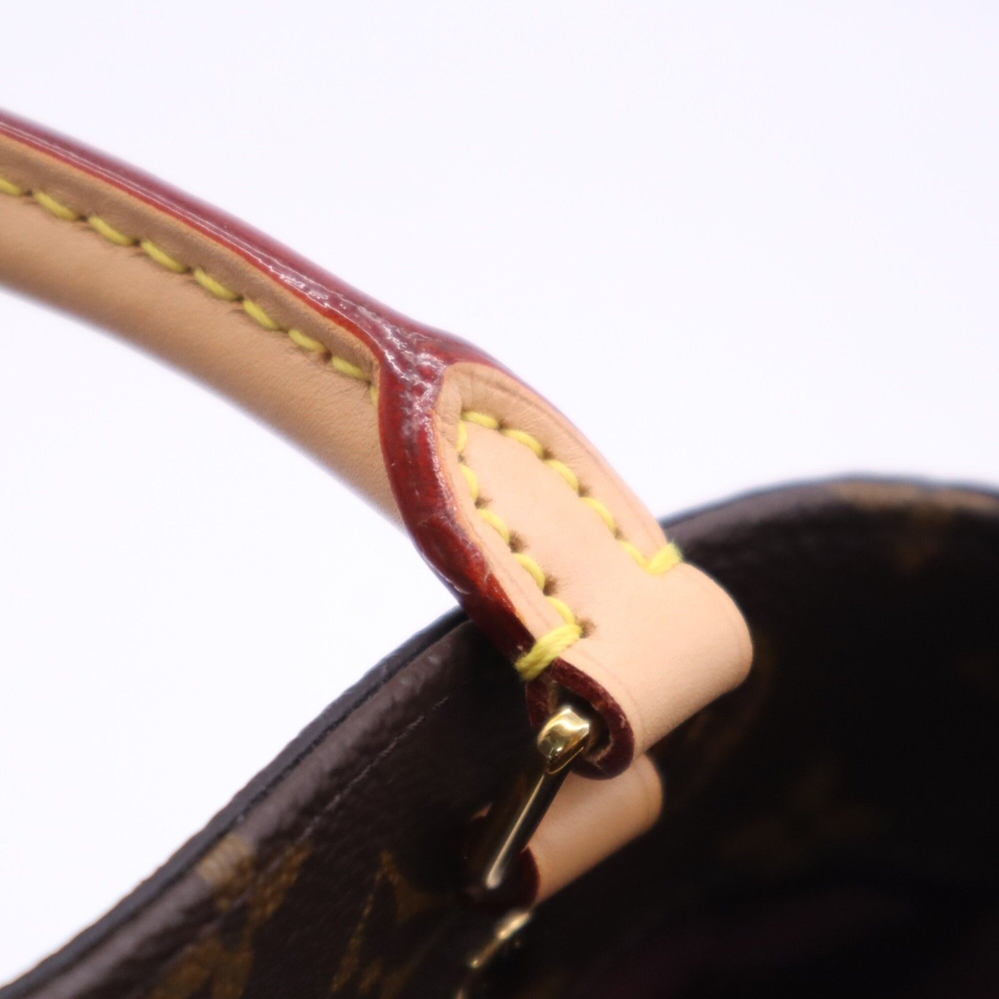 Monogram Coated Canvas Leather Handbag Shoulder Bag (Pre-Owned) - Louis Vuitton - Modalova
