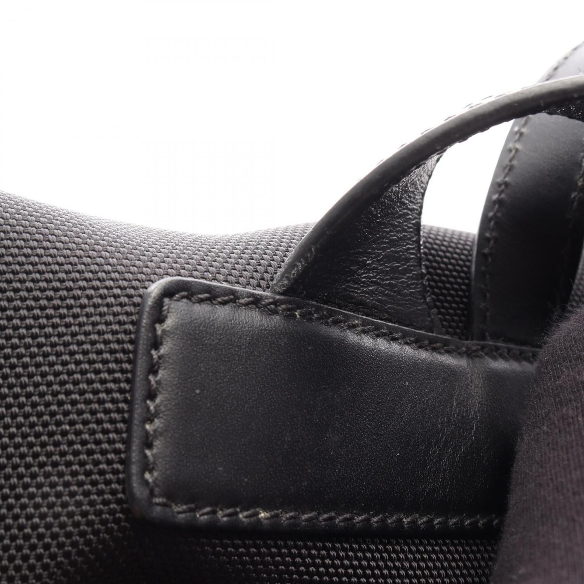 Leather Nylon Canvas Backpack Handbag (Pre-Owned) - Gucci - Modalova