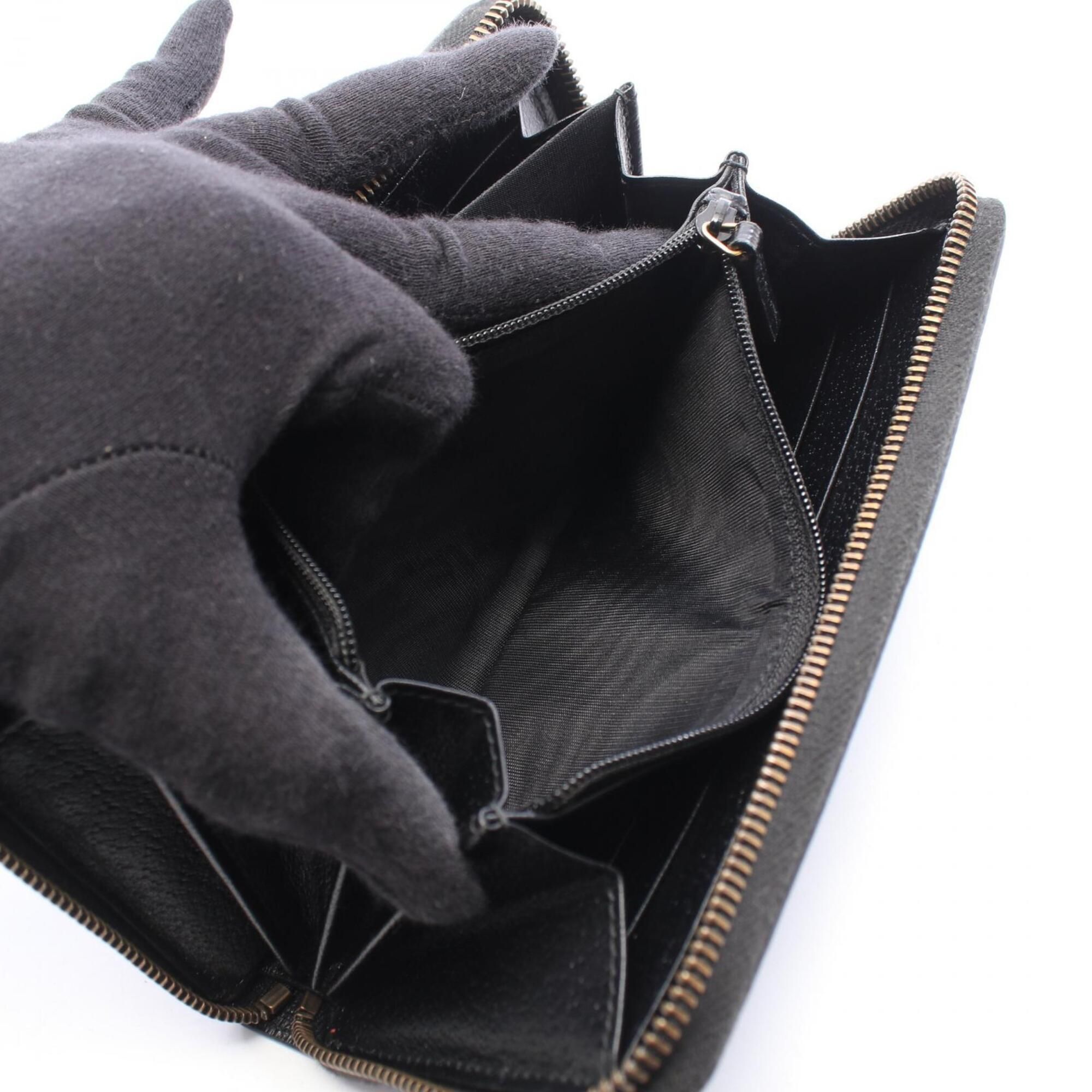 Leather Long Wallet (Bi-Fold) (Pre-Owned) - Gucci - Modalova
