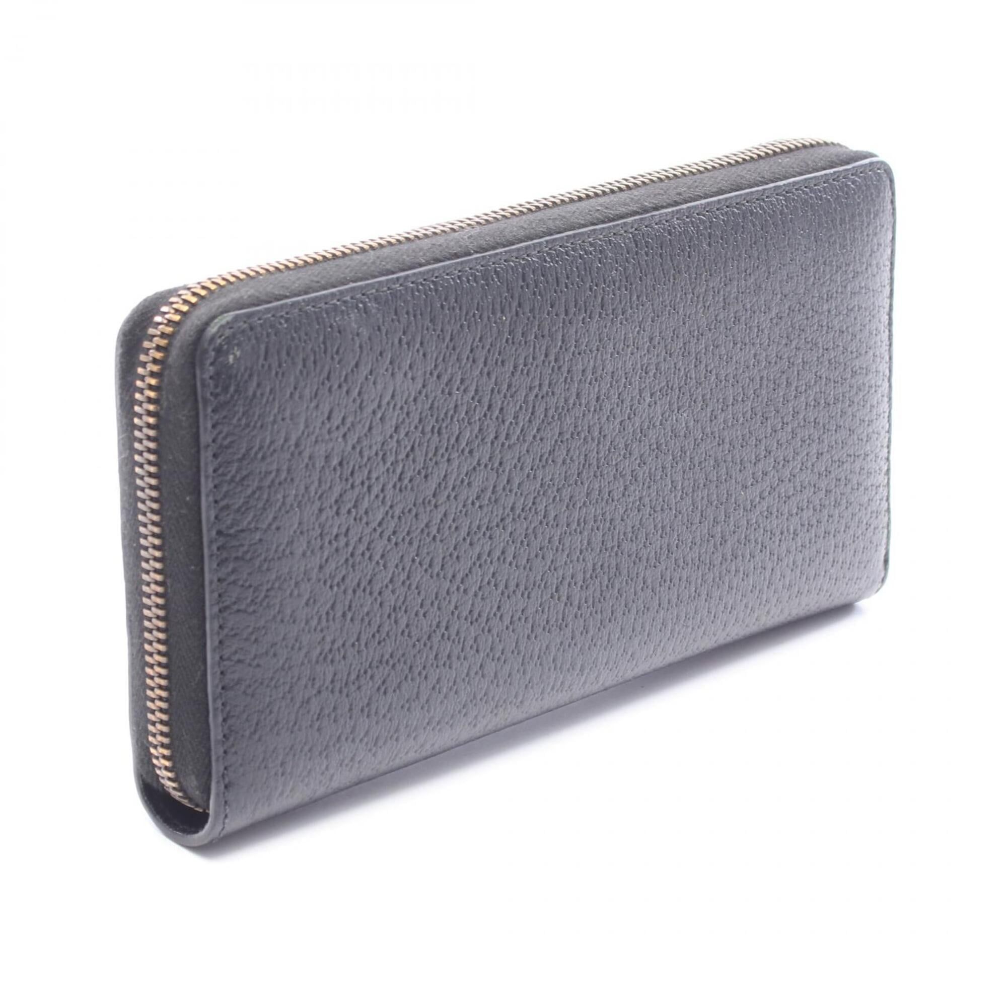 Leather Long Wallet (Bi-Fold) (Pre-Owned) - Gucci - Modalova