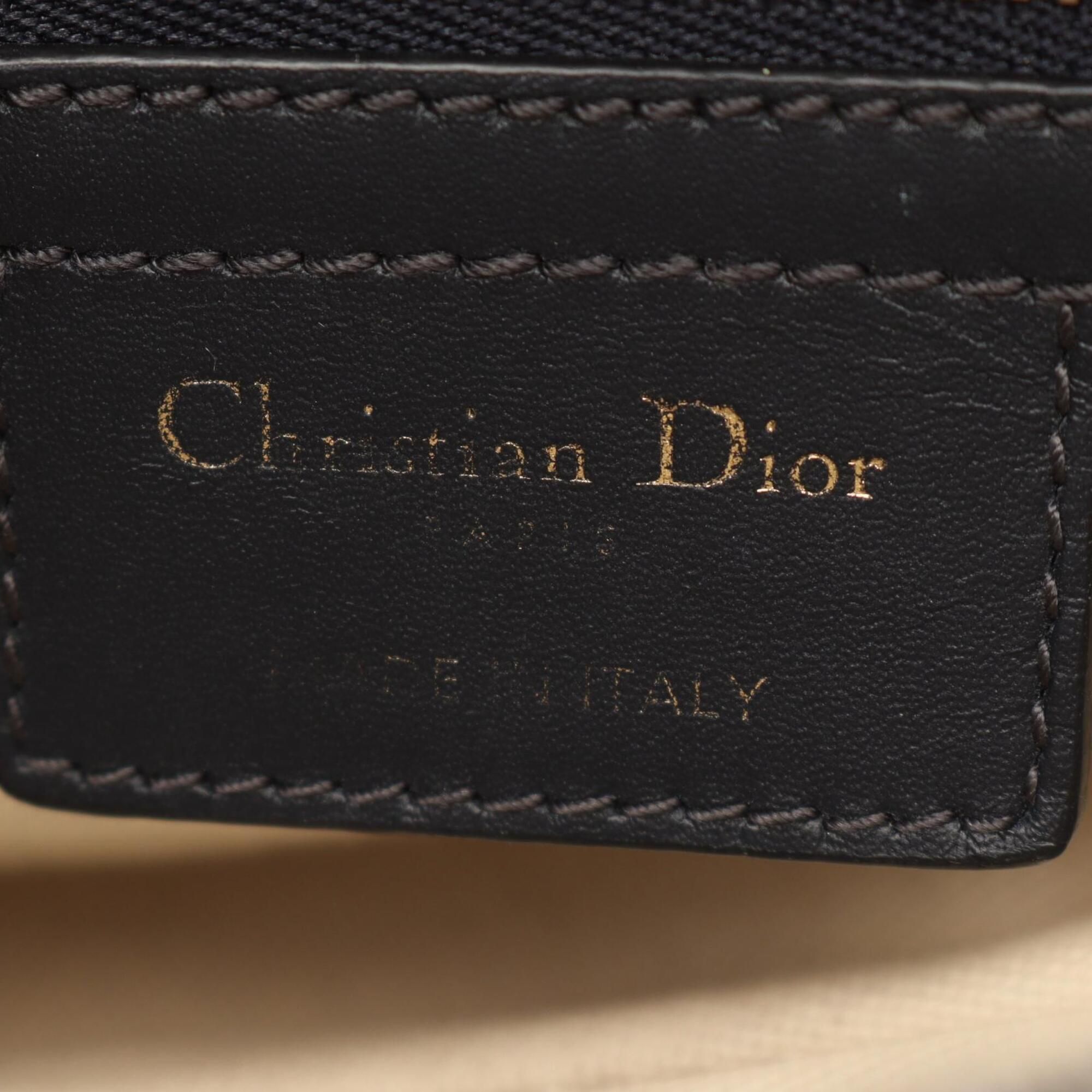 Canvas Leather Saddle Bag (Pre-Owned) - Christian Dior - Modalova
