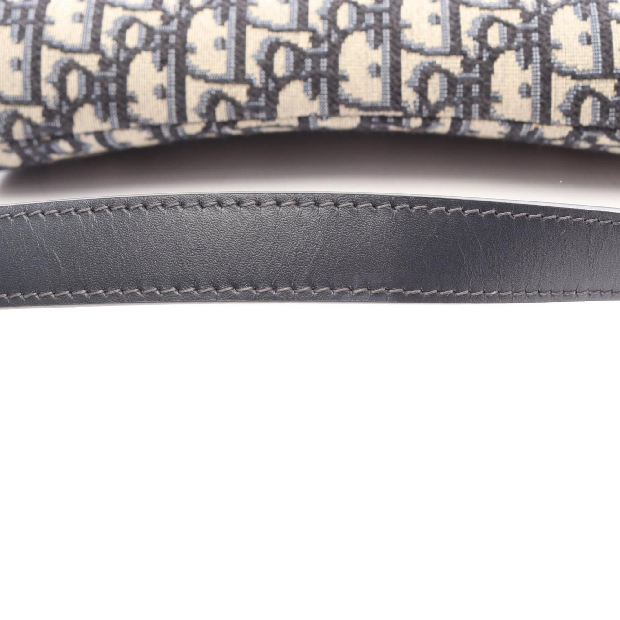 Canvas Leather Saddle Bag (Pre-Owned) - Christian Dior - Modalova