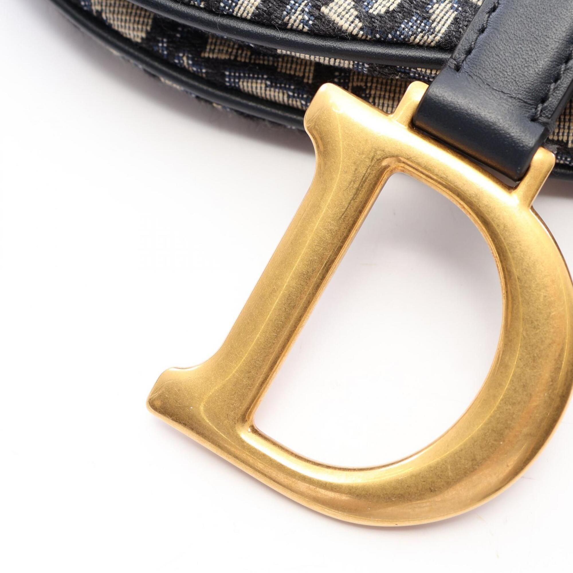 Canvas Saddle Bag (Pre-Owned) - Christian Dior - Modalova