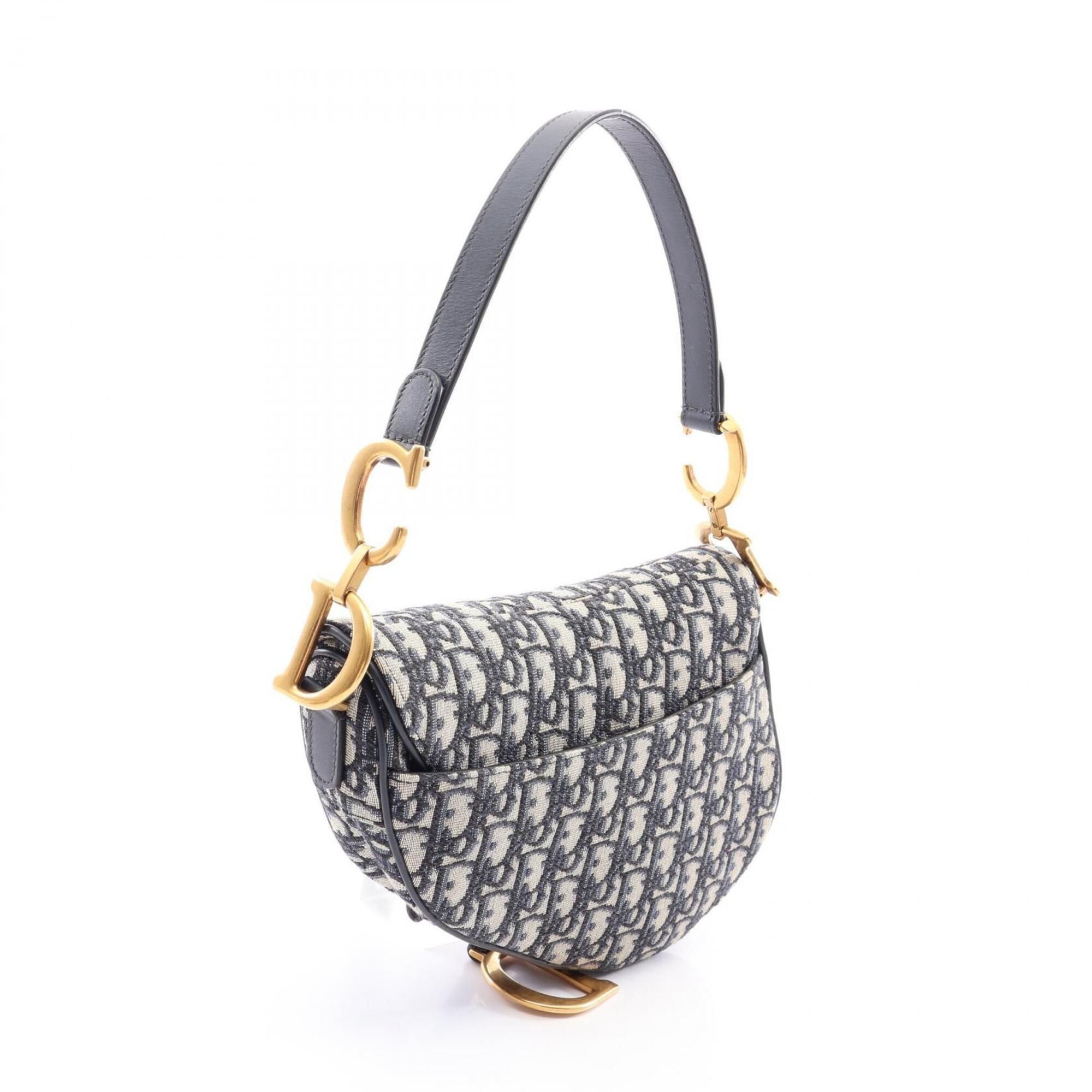 Canvas Saddle Bag (Pre-Owned) - Christian Dior - Modalova