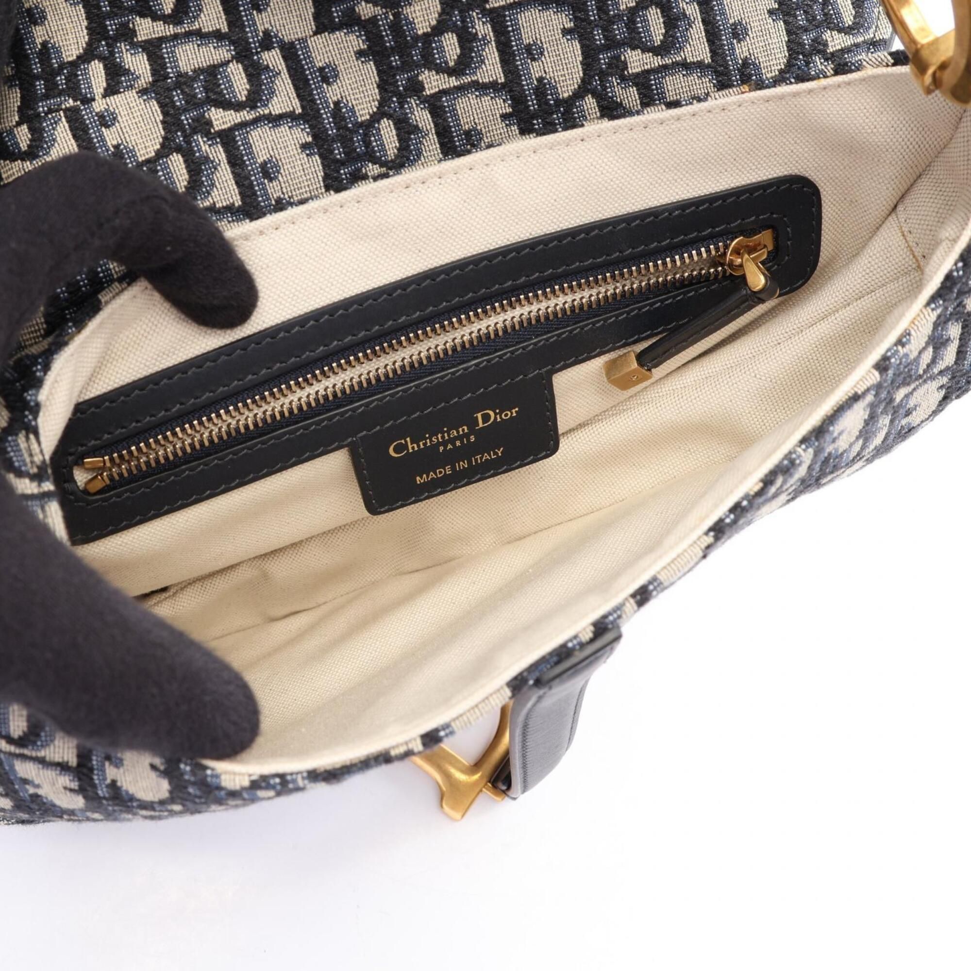 Canvas Saddle Bag (Pre-Owned) - Christian Dior - Modalova