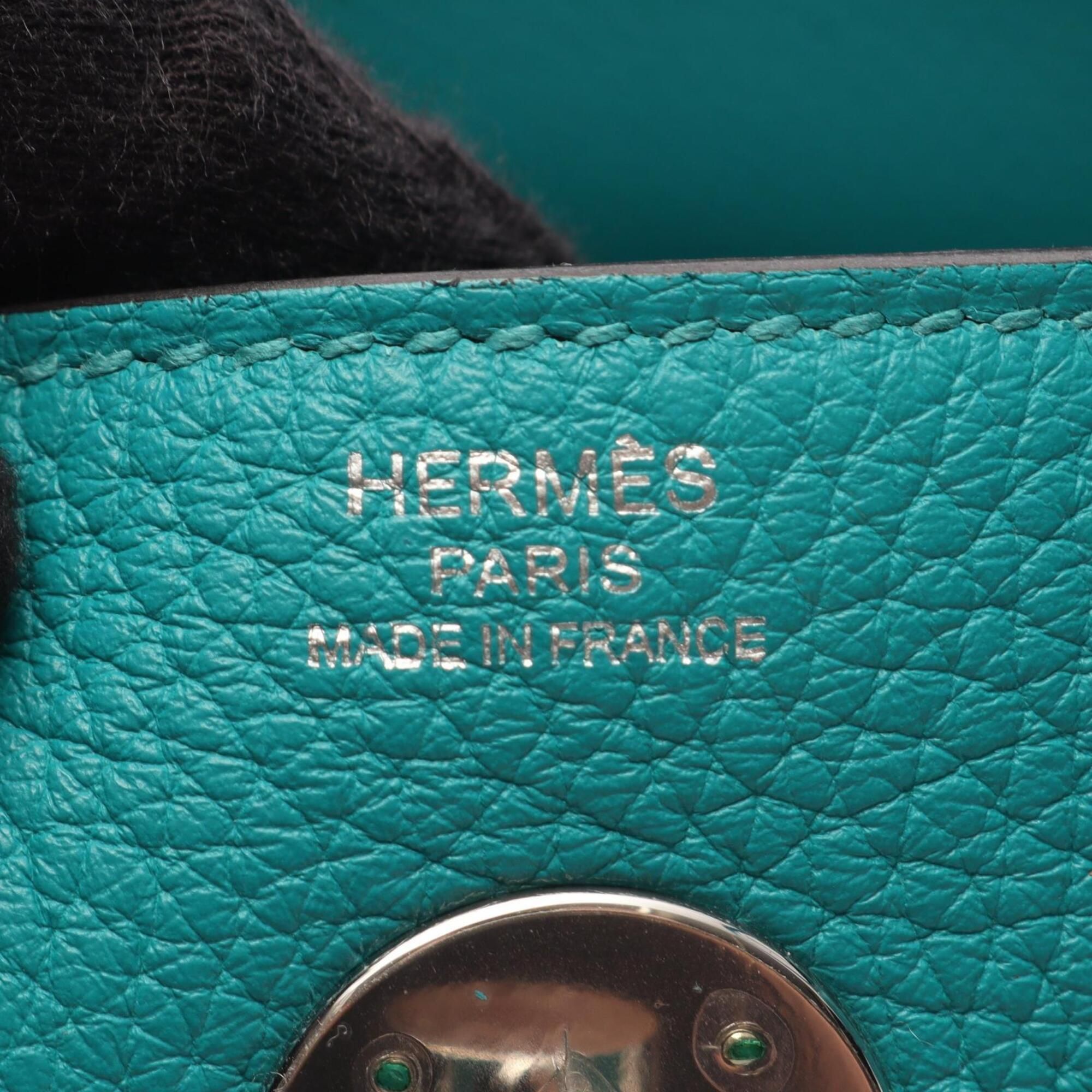 Taurillon Clemence Leather Leather Handbag Shoulder Bag (Pre-Owned) - Hermes - Modalova