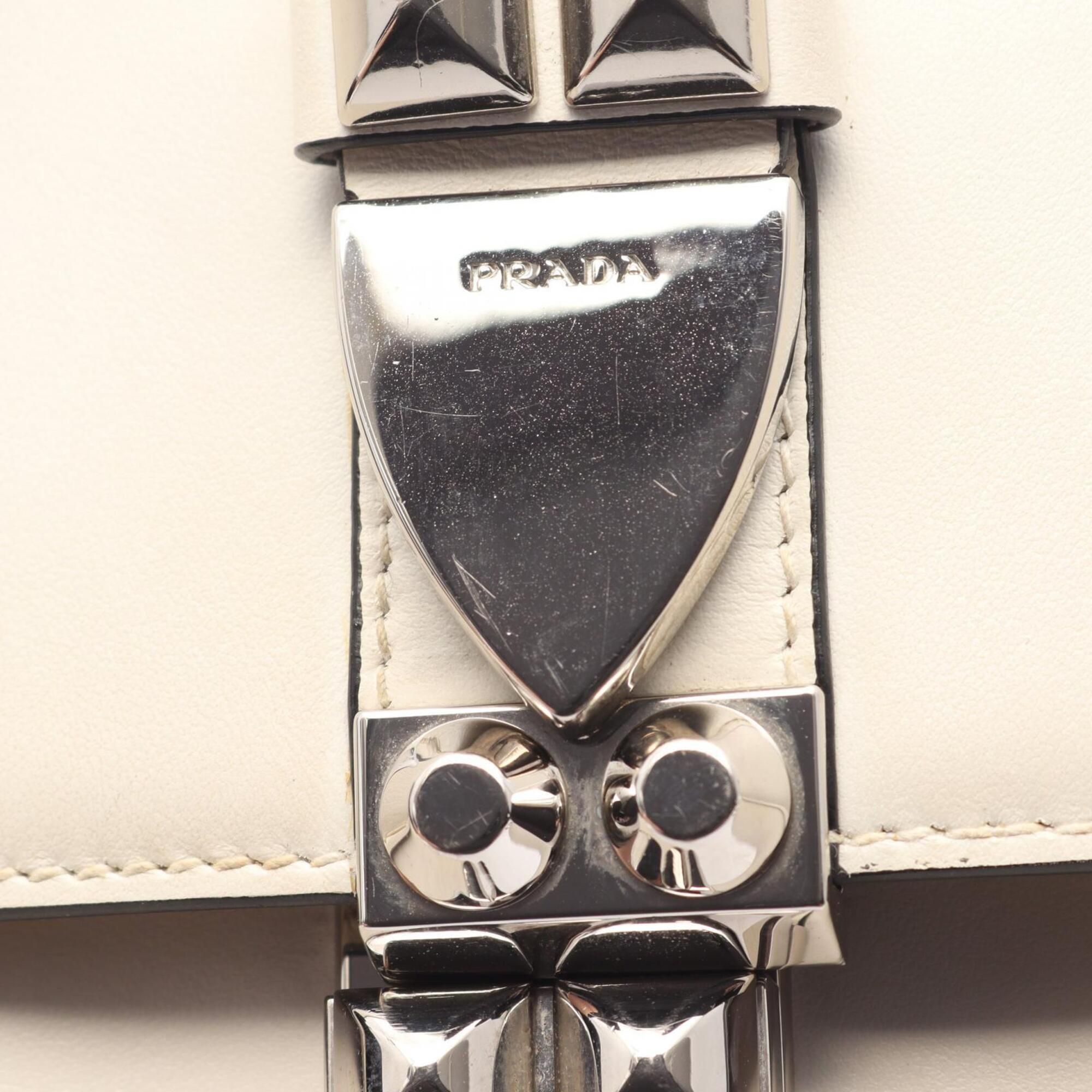 Leather Handbag (Pre-Owned) - Prada - Modalova