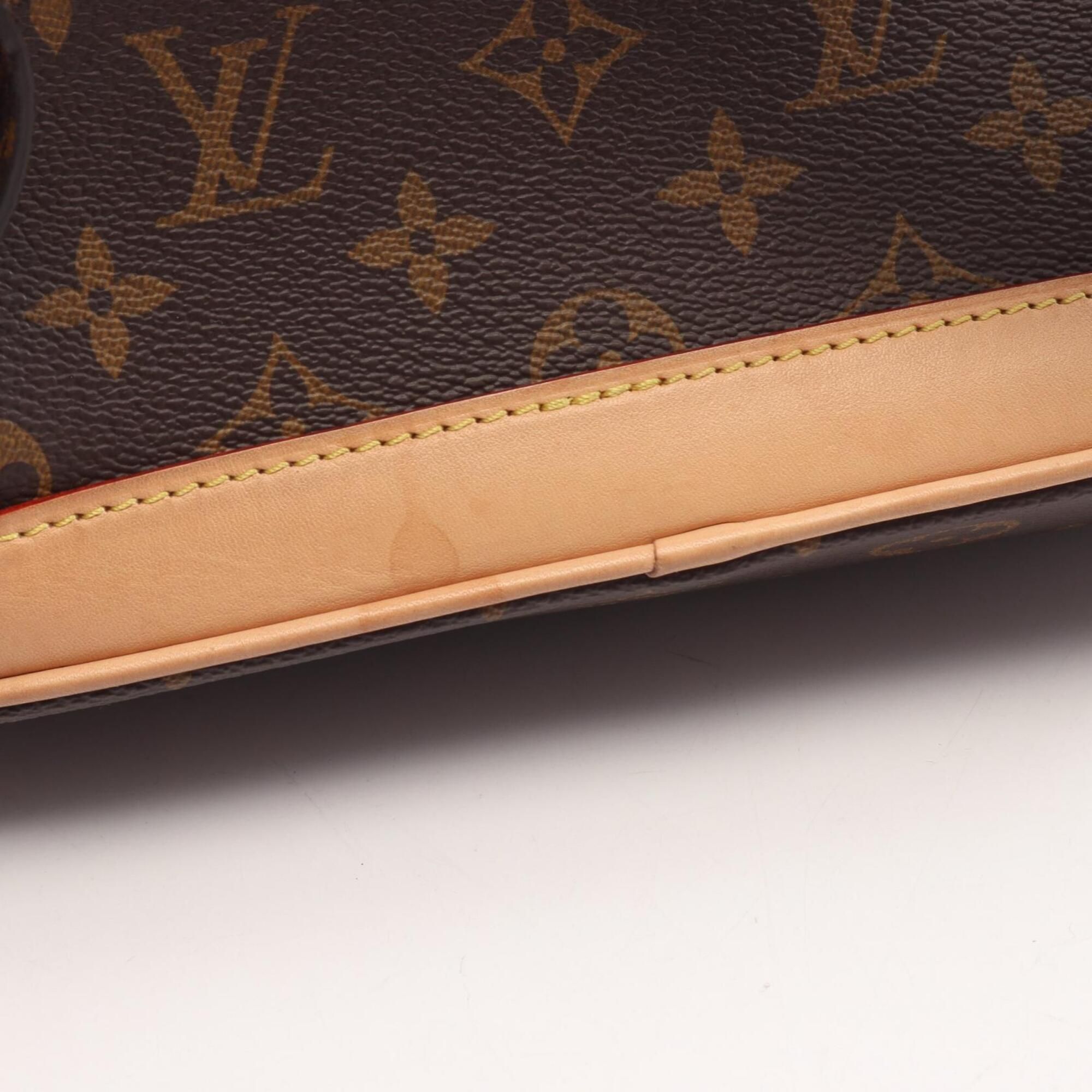 Coated Canvas Leather Backpack Handbag (Pre-Owned) - Louis Vuitton - Modalova