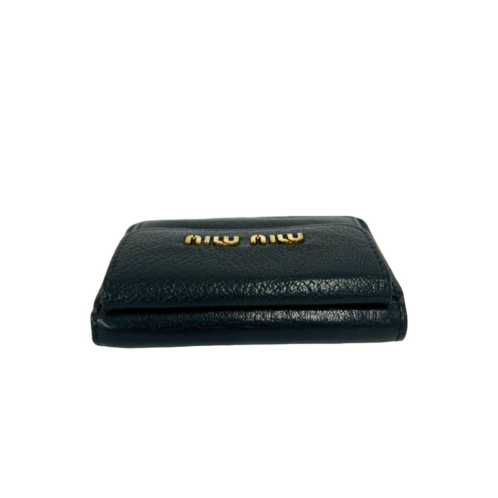 Leather Wallet (Tri-Fold) (Pre-Owned) - Miu Miu - Modalova
