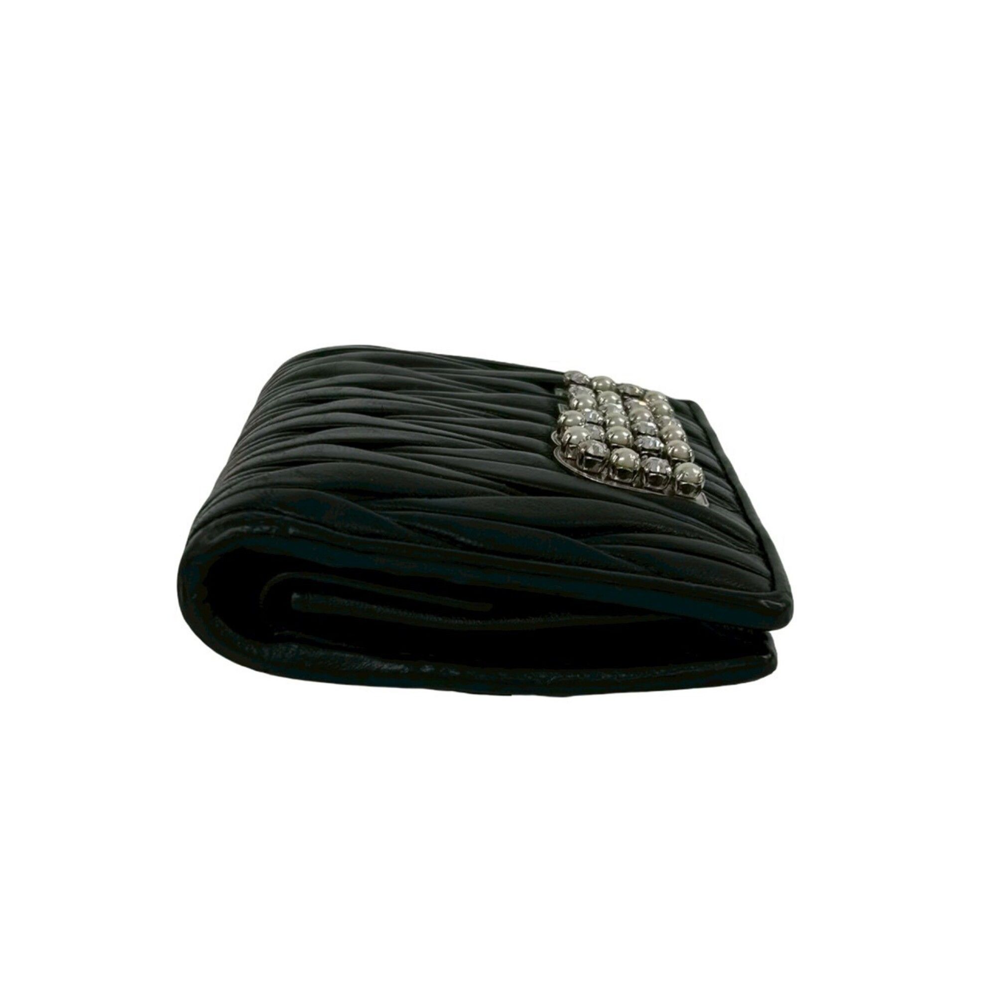 Leather Wallet (Bi-Fold) (Pre-Owned) - Miu Miu - Modalova