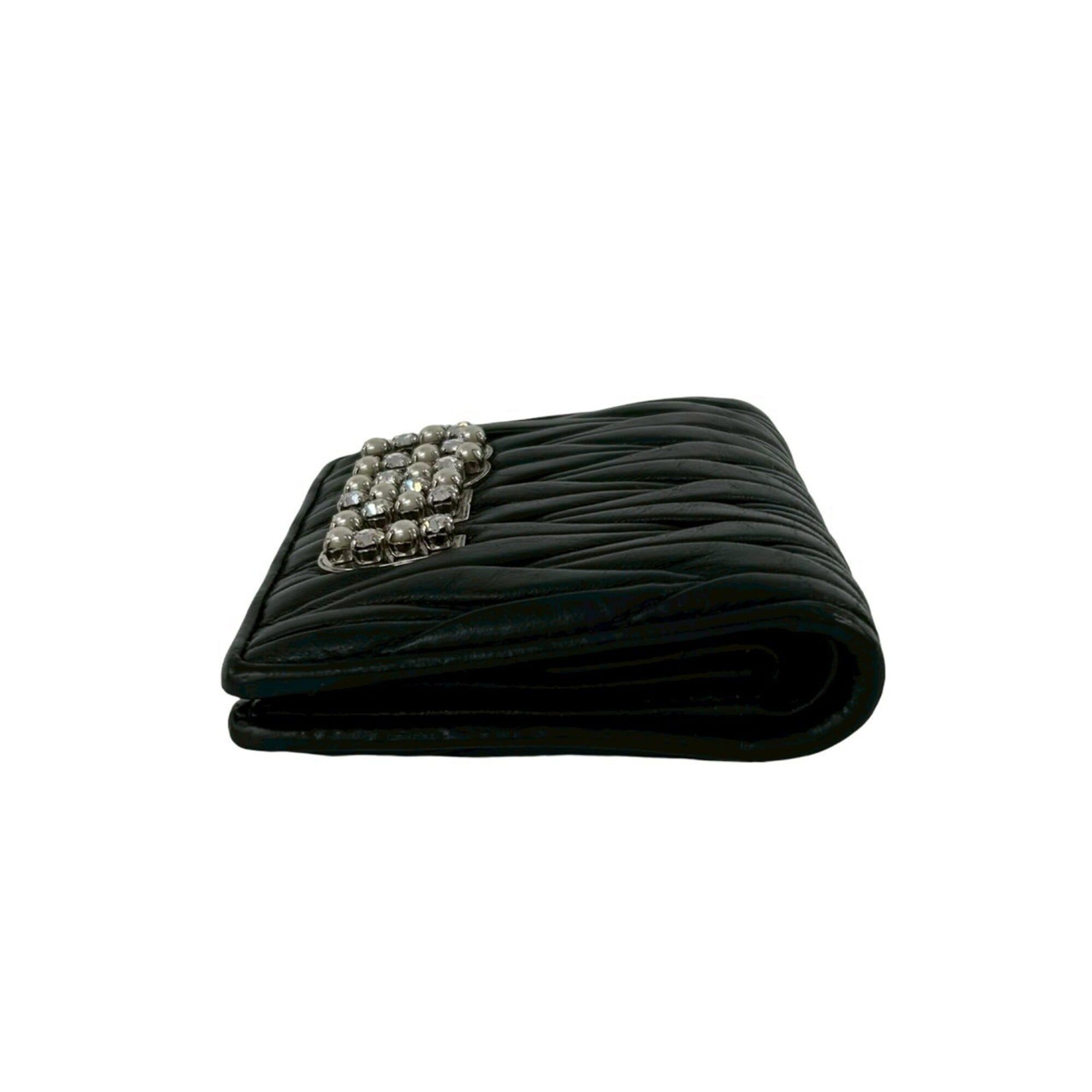 Leather Wallet (Bi-Fold) (Pre-Owned) - Miu Miu - Modalova