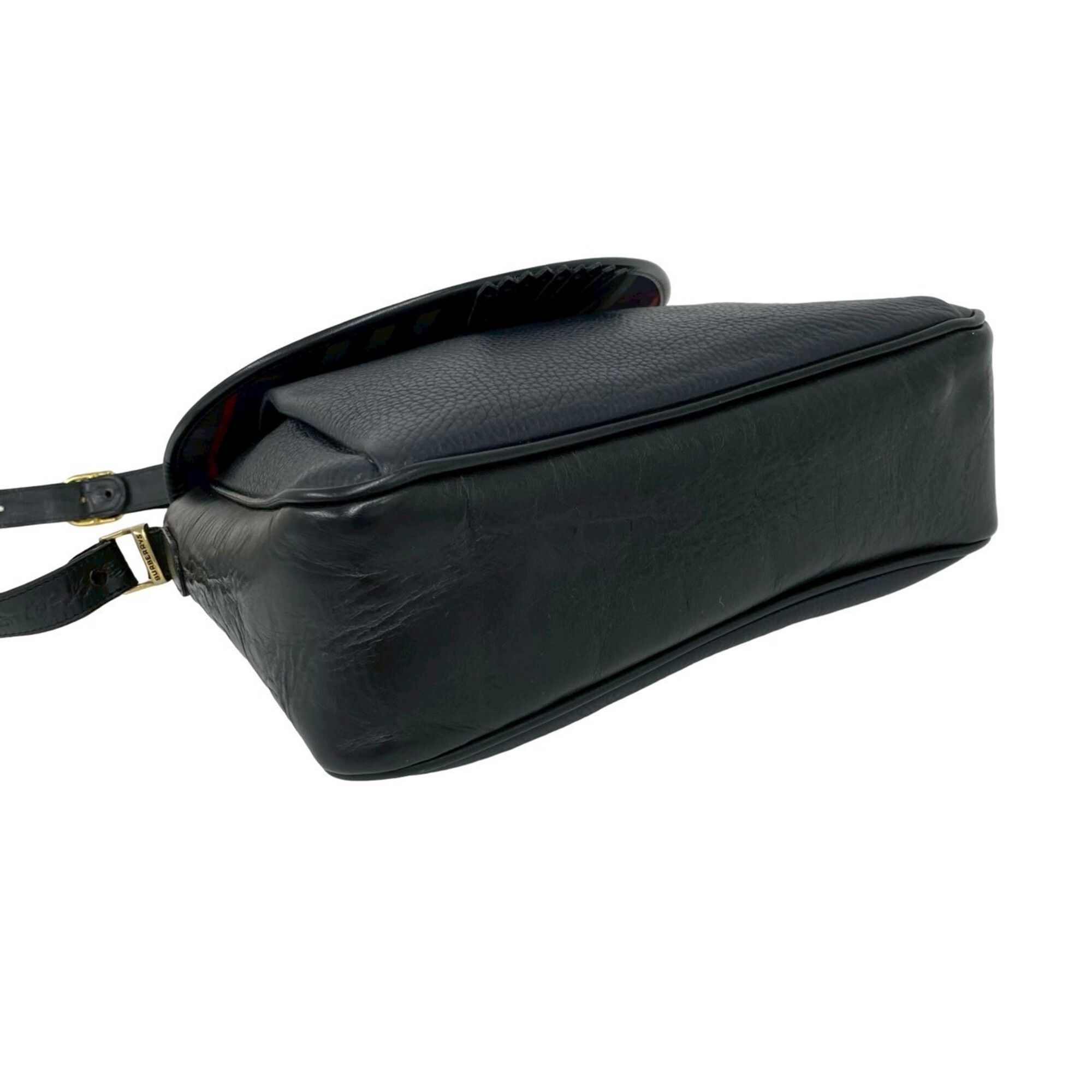 Leather Pochette Shoulder Bag (Pre-Owned) - Burberry - Modalova