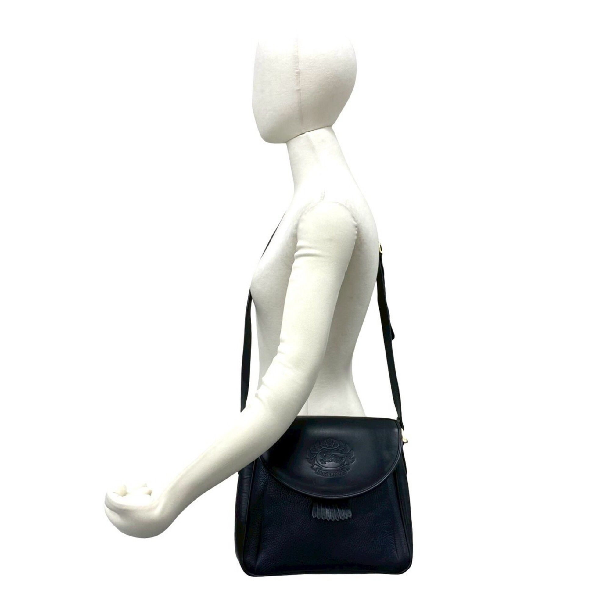 Leather Pochette Shoulder Bag (Pre-Owned) - Burberry - Modalova